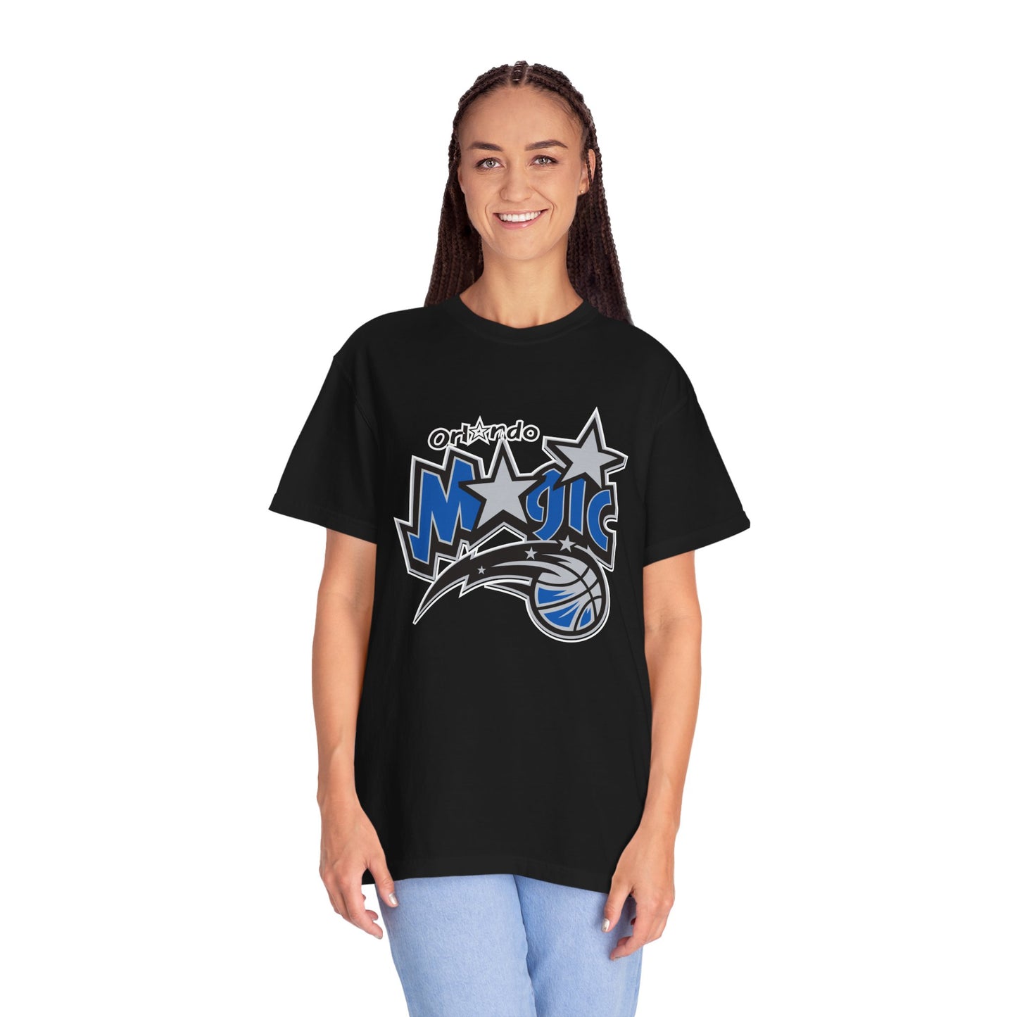 Orlando Magic Basketball Fanatics Garment-Dyed T-Shirt – Premium Cotton Tee for Customization