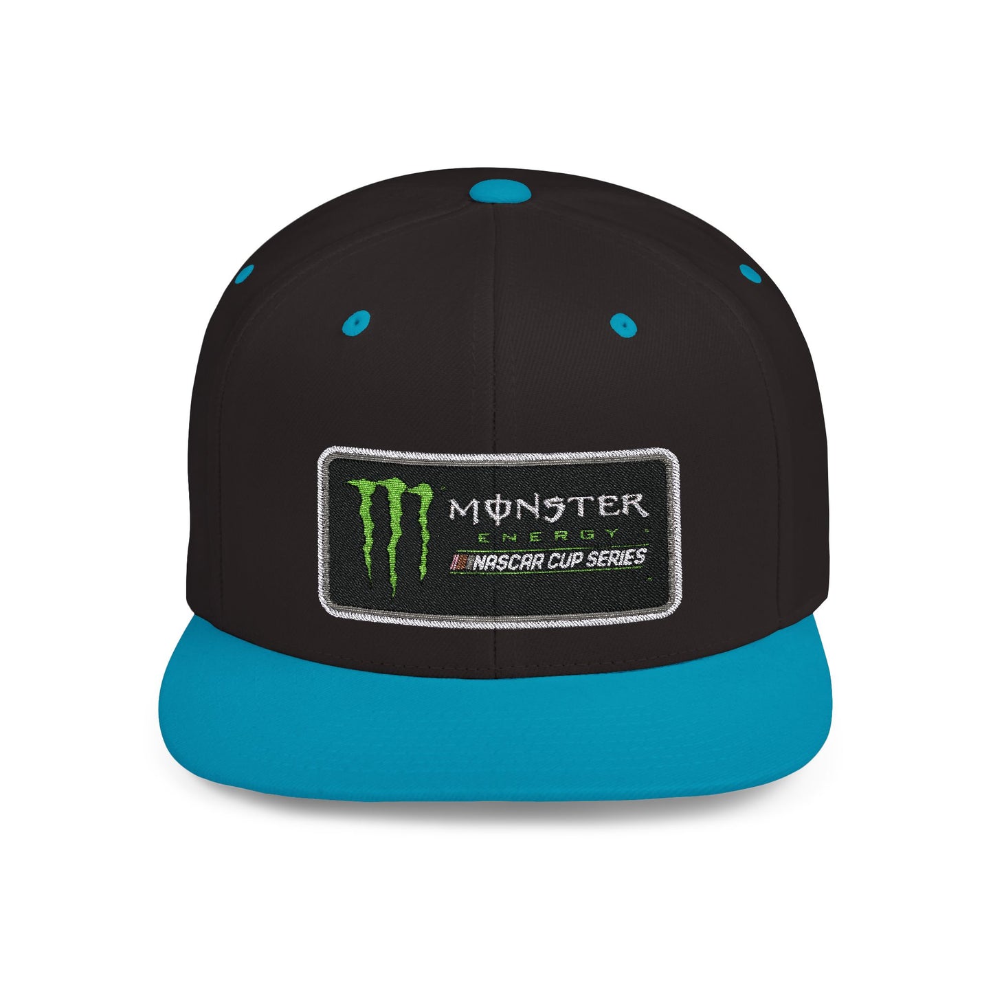 Monster Flat Bill Snapback – Lightweight, Custom Fit, Premium Quality