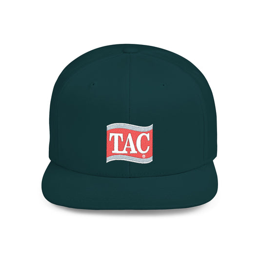 Tac Flat Bill Snapback – Lightweight, Custom Fit, Premium Quality