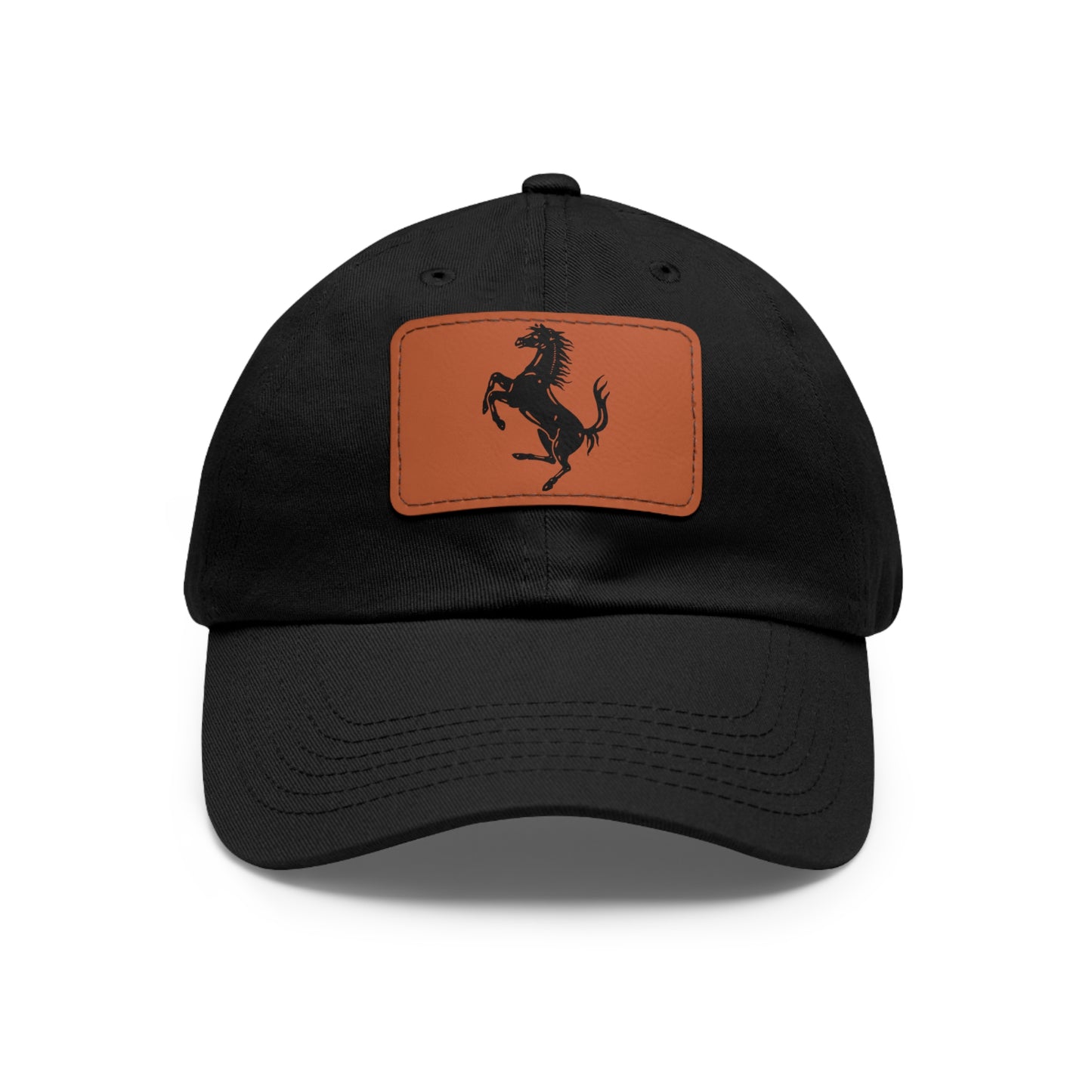 Dad Leather Patch Hat Ferrari World – Timeless Style, Perfect Fit