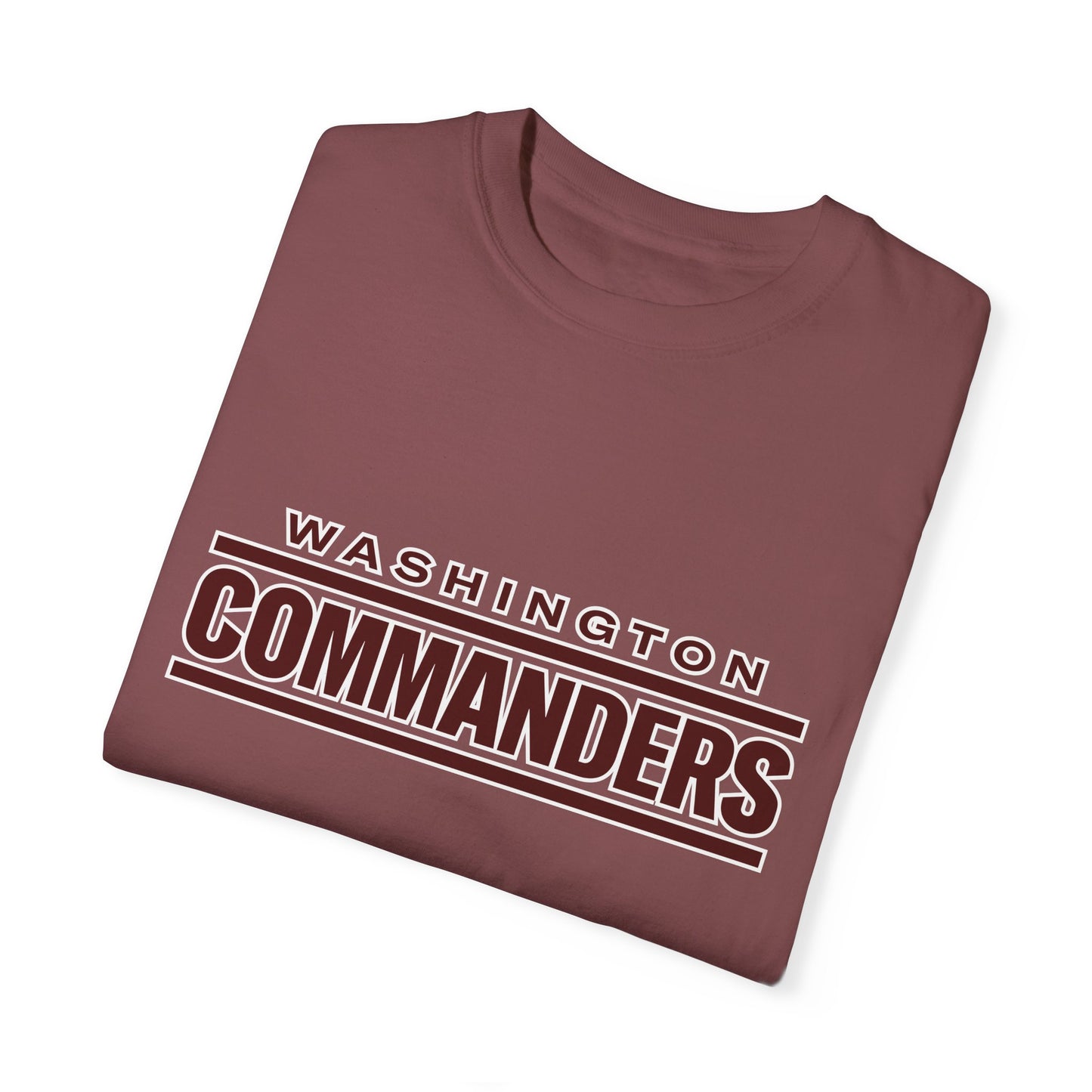 Washington Commanders Nation Garment-Dyed T-Shirt – Premium Cotton Tee for Customization