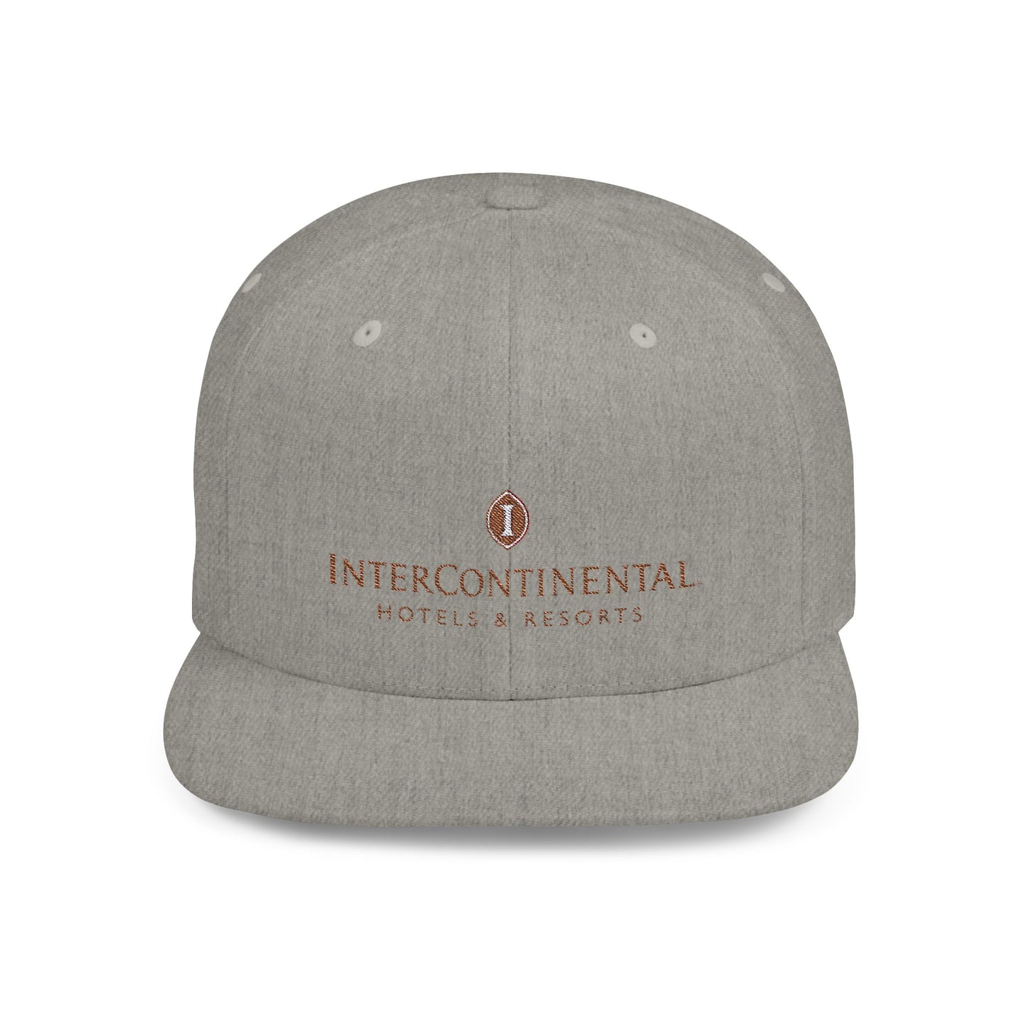 Intercontinental Hotel & Resorts Flat Bill Snapback – Lightweight, Custom Fit, Premium Quality