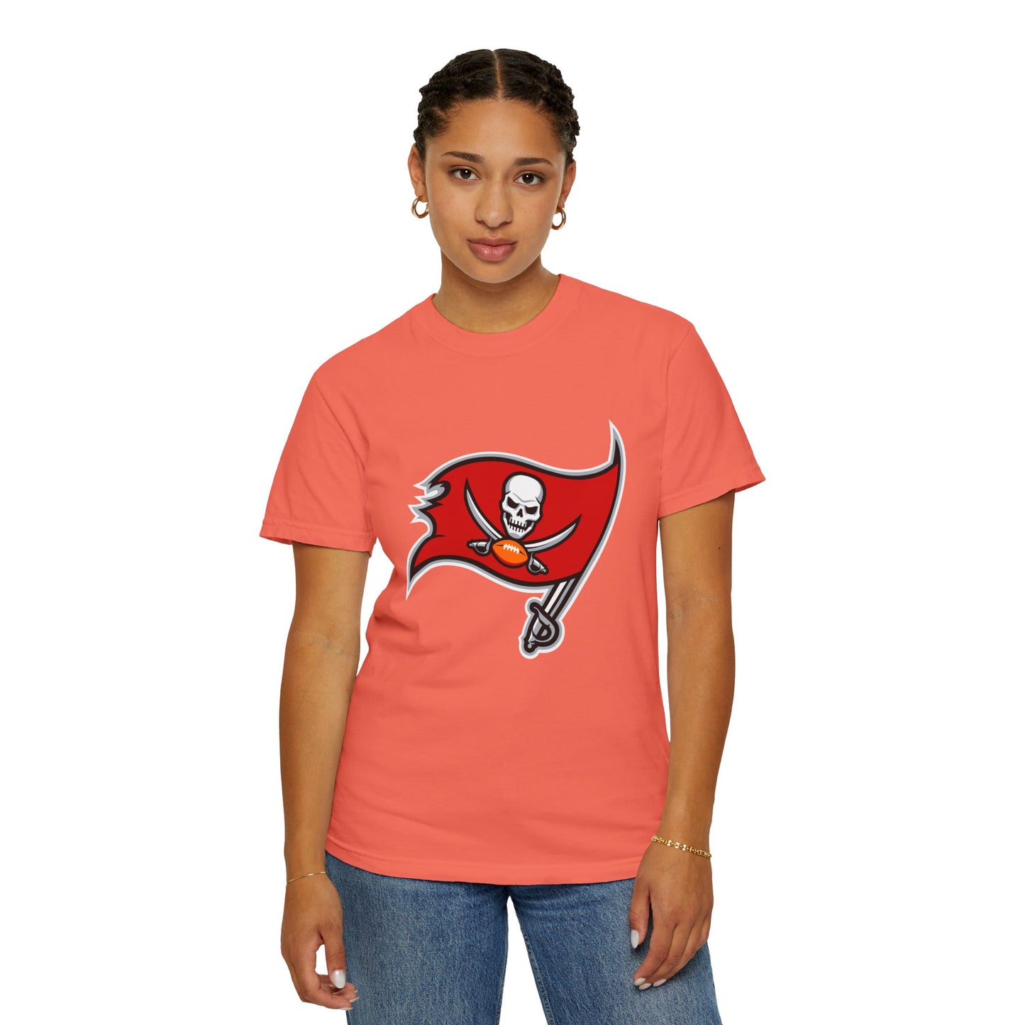 Tampa Bay Buccaneers Fan Gifts Garment-Dyed T-Shirt – Premium Cotton Tee for Customization