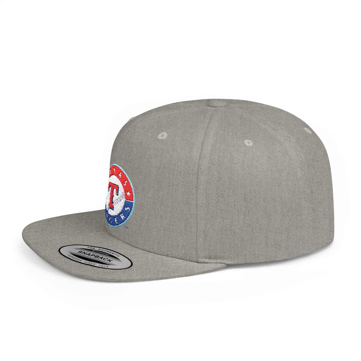 Texas Rangers Baseball Nation Flat Bill Snapback – Lightweight, Custom Fit, Premium Quality