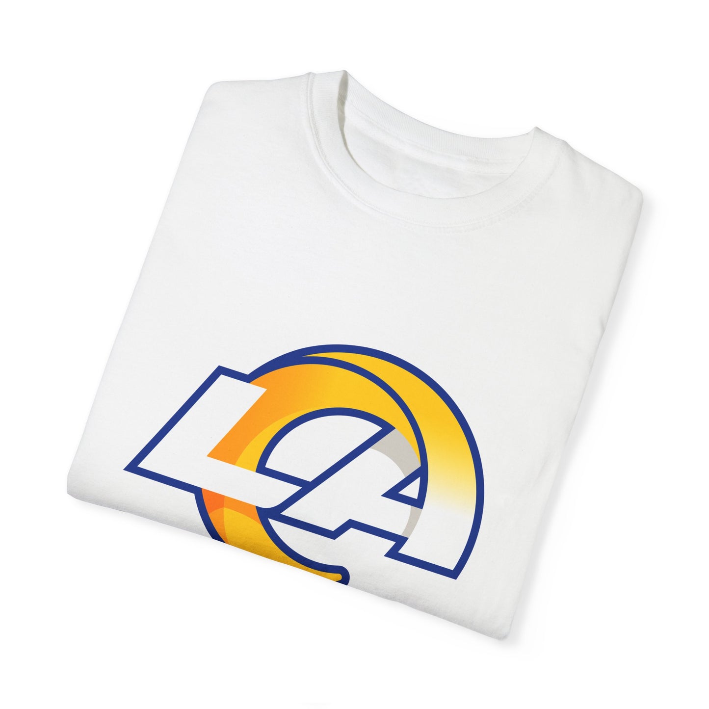 Los Angeles Rams Merchandise Garment-Dyed T-Shirt – Premium Cotton Tee for Customization