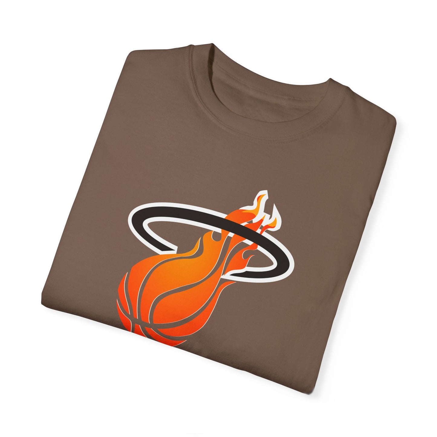 Miami Heat NBA Fans Garment-Dyed T-Shirt – Premium Cotton Tee for Customization