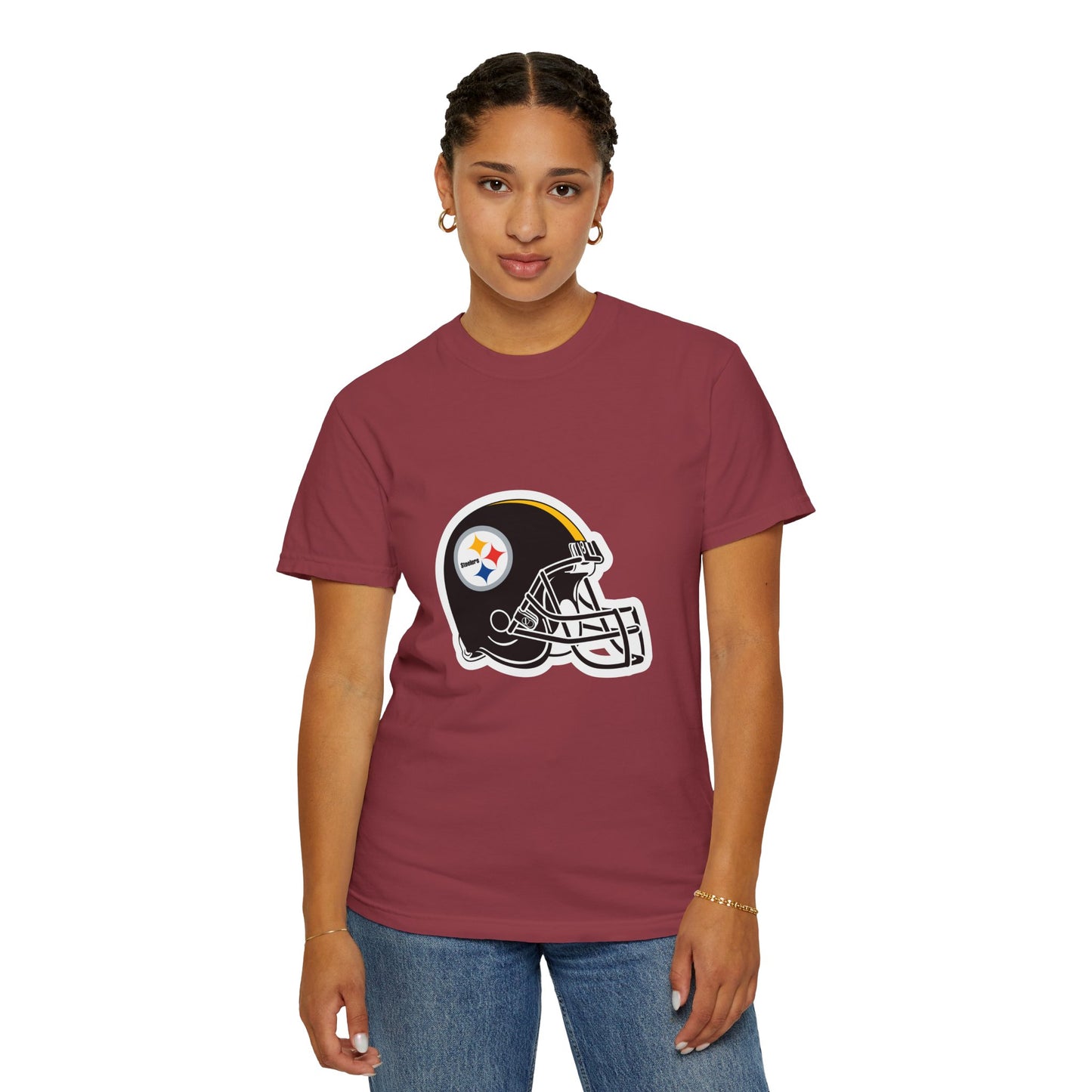 Pittsburgh Steelers Fan Gifts Garment-Dyed T-Shirt – Premium Cotton Tee for Customization