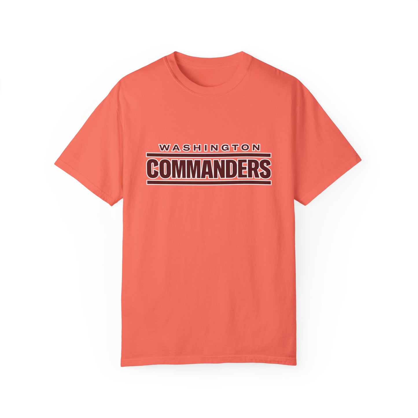 Washington Commanders Gear Garment-Dyed T-Shirt – Premium Cotton Tee for Customization