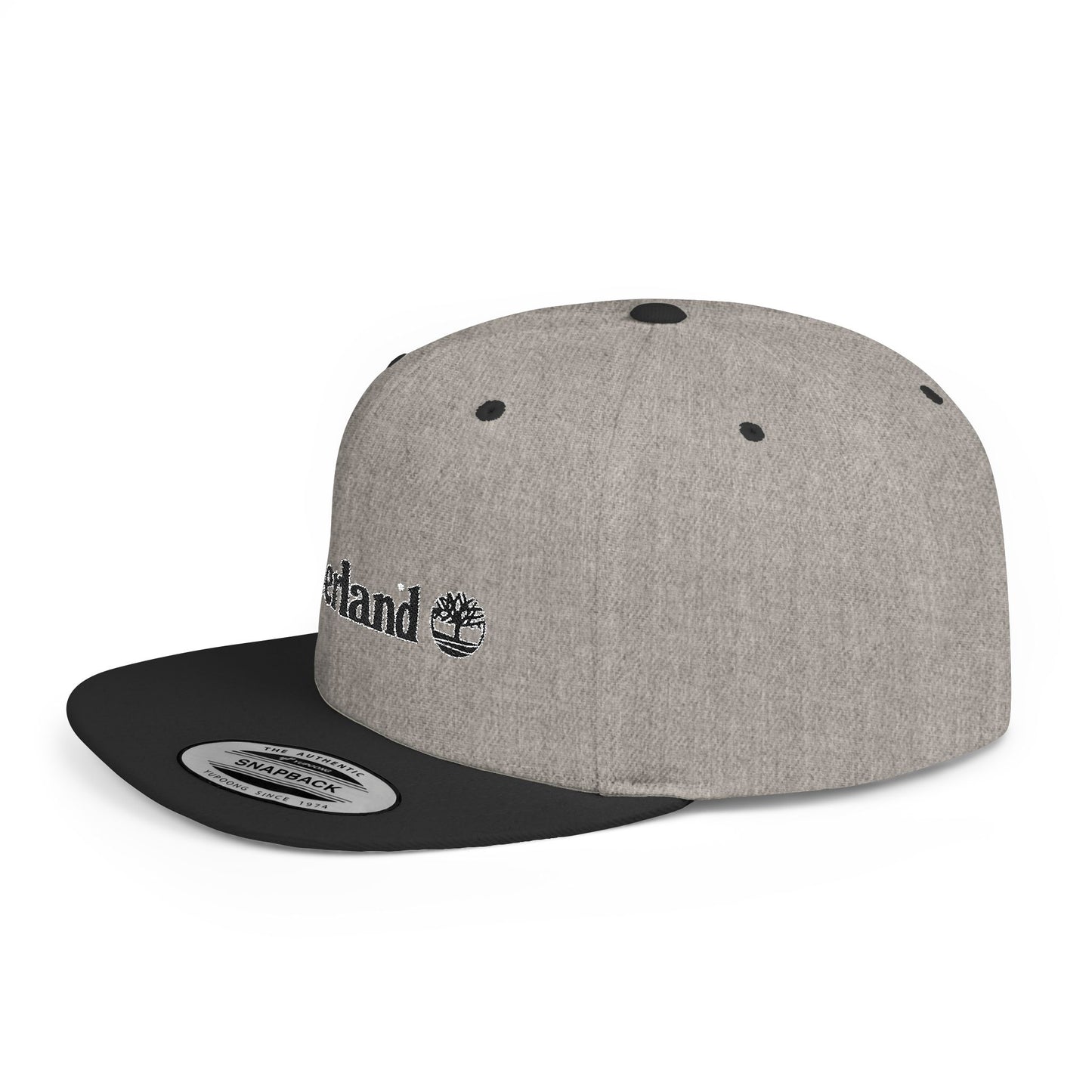 Timberland Flat Bill Snapback – Lightweight, Custom Fit, Premium Quality