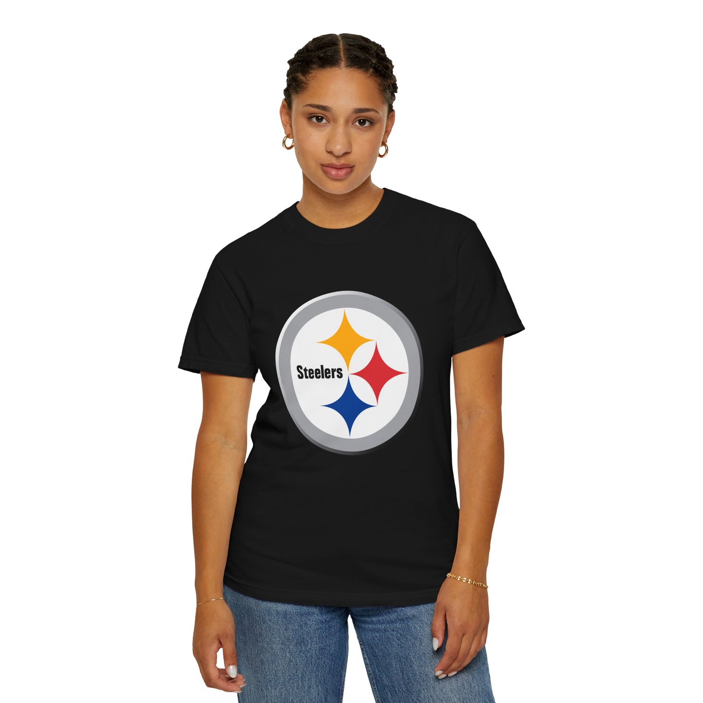 Pittsburgh Steelers Gear Garment-Dyed T-Shirt – Premium Cotton Tee for Customization