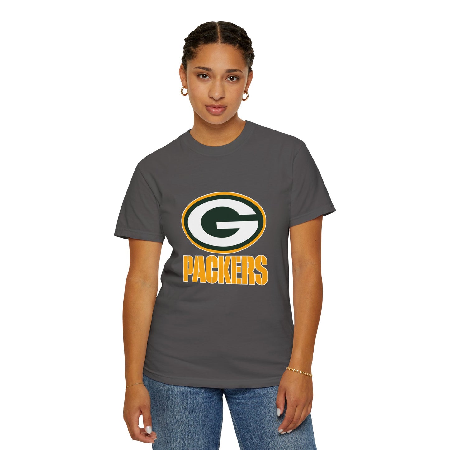 Green Bay Packers Merchandise Garment-Dyed T-Shirt – Premium Cotton Tee for Customization