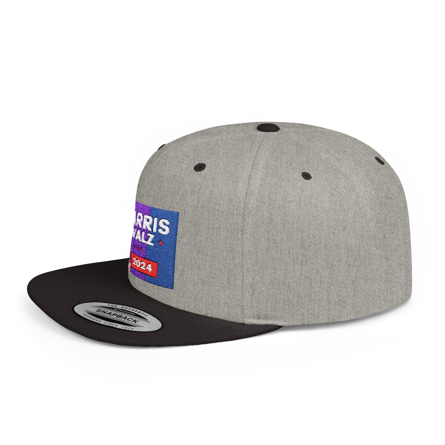 Harris Walz 2024 Flat Bill Snapback – Lightweight, Custom Fit, Premium Quality