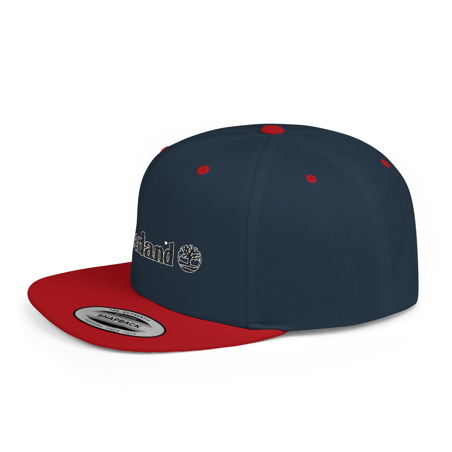 Timberland Flat Bill Snapback – Lightweight, Custom Fit, Premium Quality