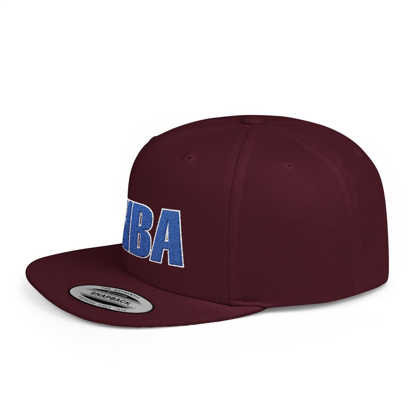 Basket Ball Flat Bill Snapback – Lightweight, Custom Fit, Premium Quality