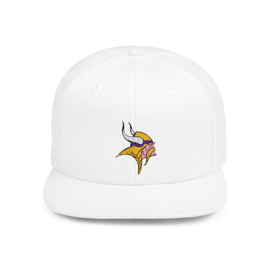 Minnesota Vikings Flat Bill Snapback – Lightweight, Custom Fit, Premium Quality