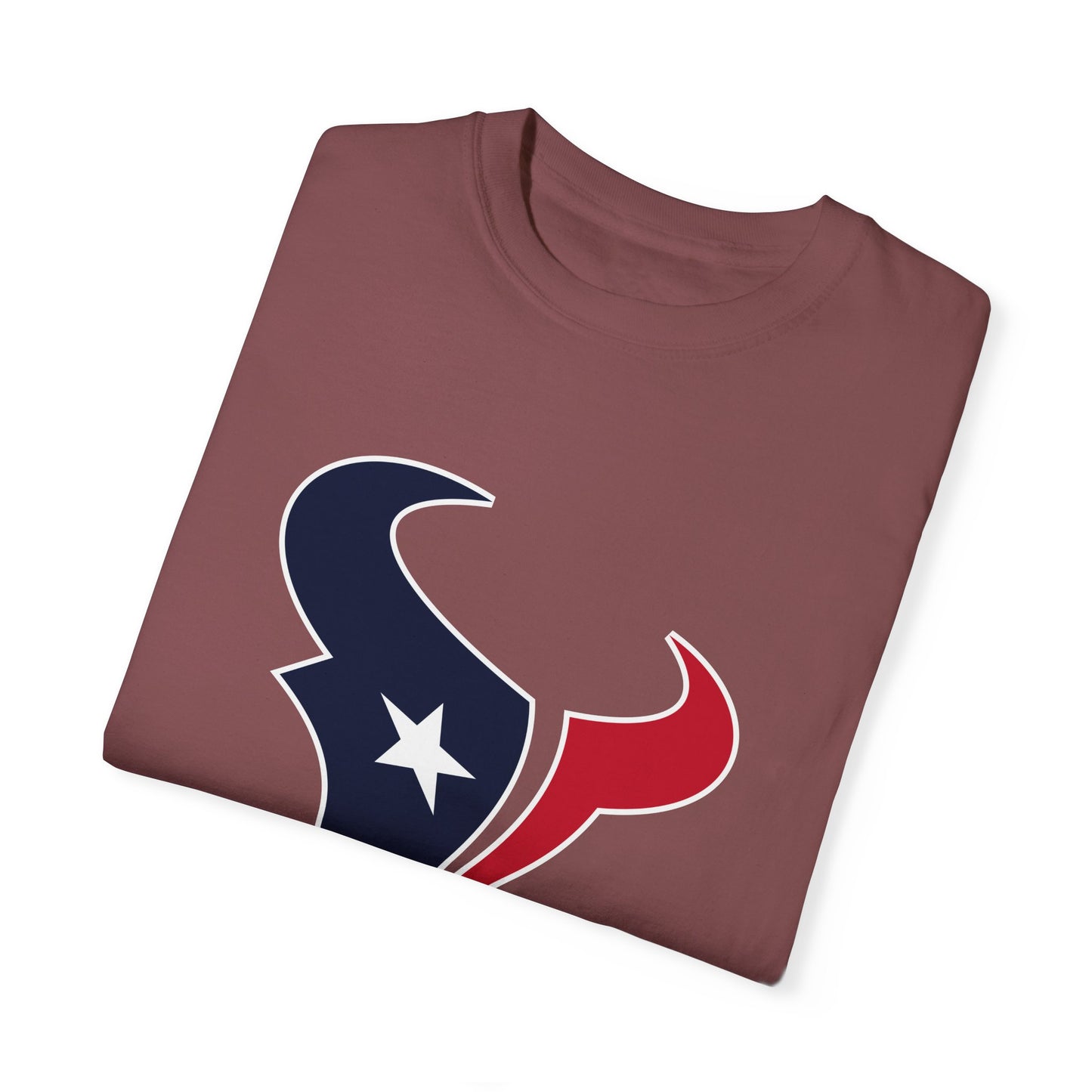 Houston Texans Gear Garment-Dyed T-Shirt – Premium Cotton Tee for Customization