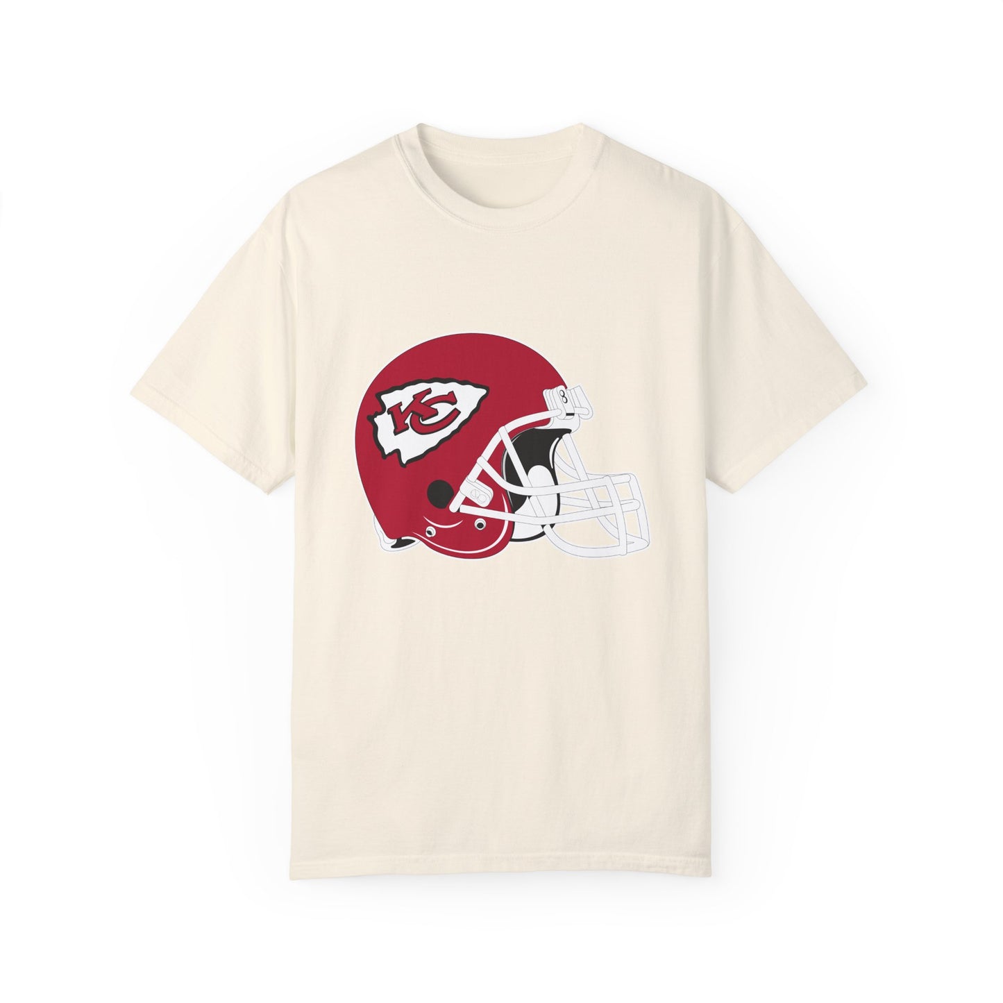 Kansas City Chiefs Football Fans Garment-Dyed T-Shirt – Premium Cotton Tee for Customization