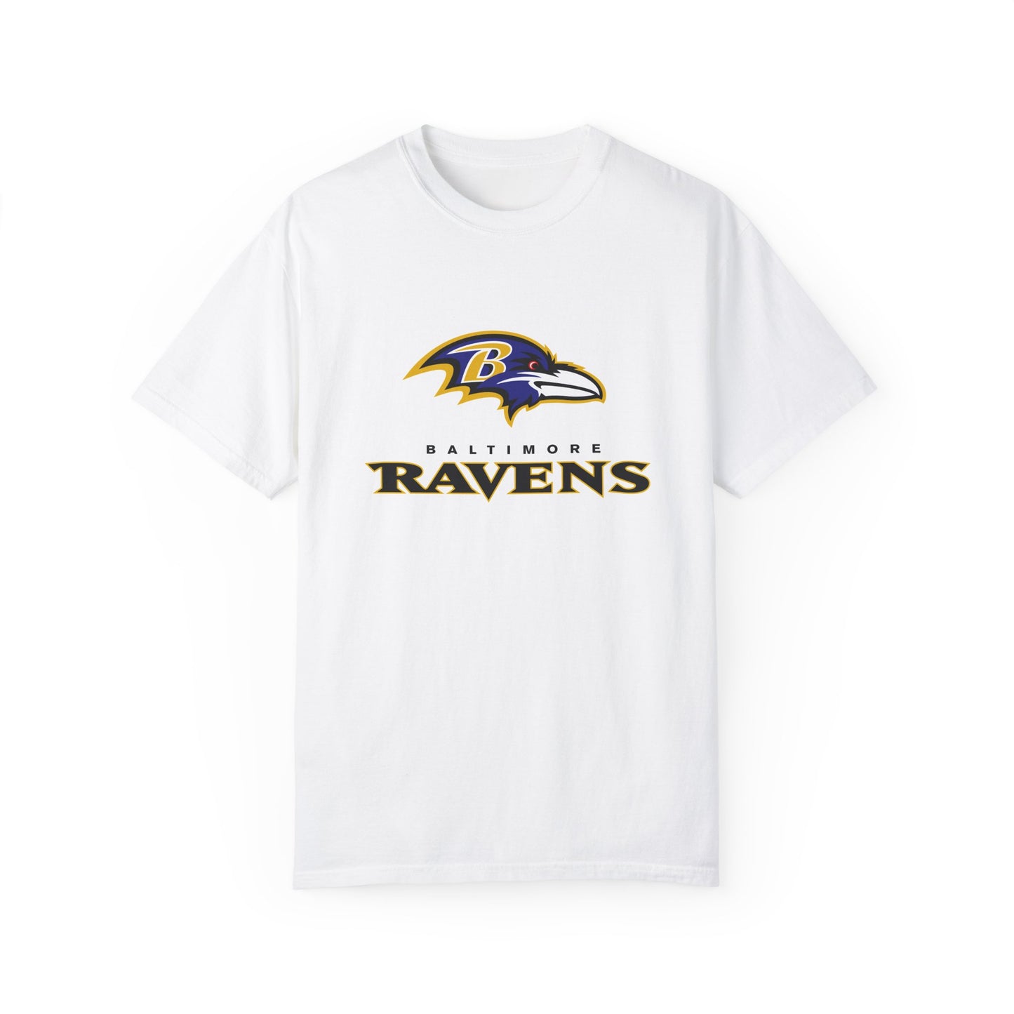 Baltimore Ravens Fan Gifts Garment-Dyed T-Shirt – Premium Cotton Tee for Customization