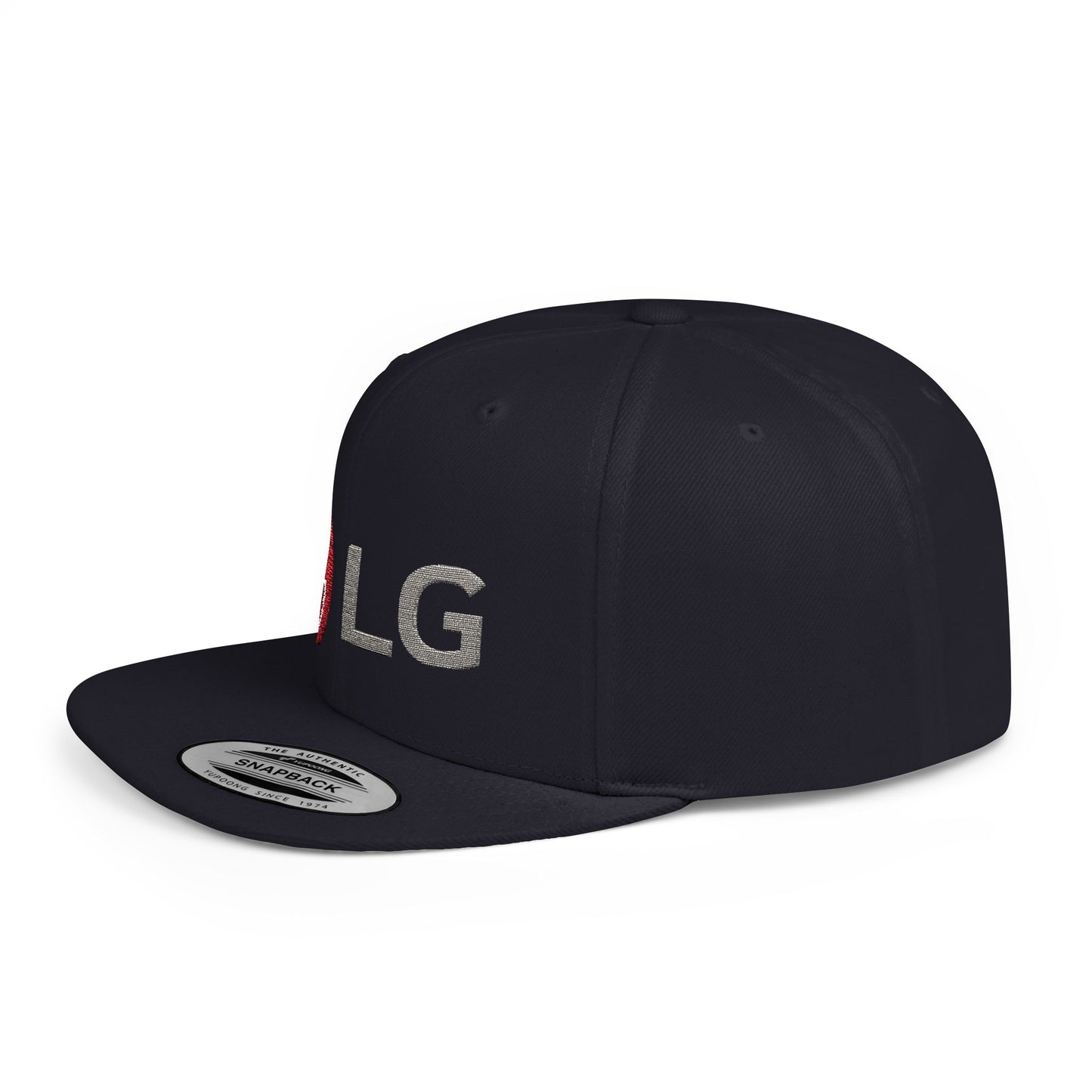 LG Flat Bill Snapback – Lightweight, Custom Fit, Premium Quality