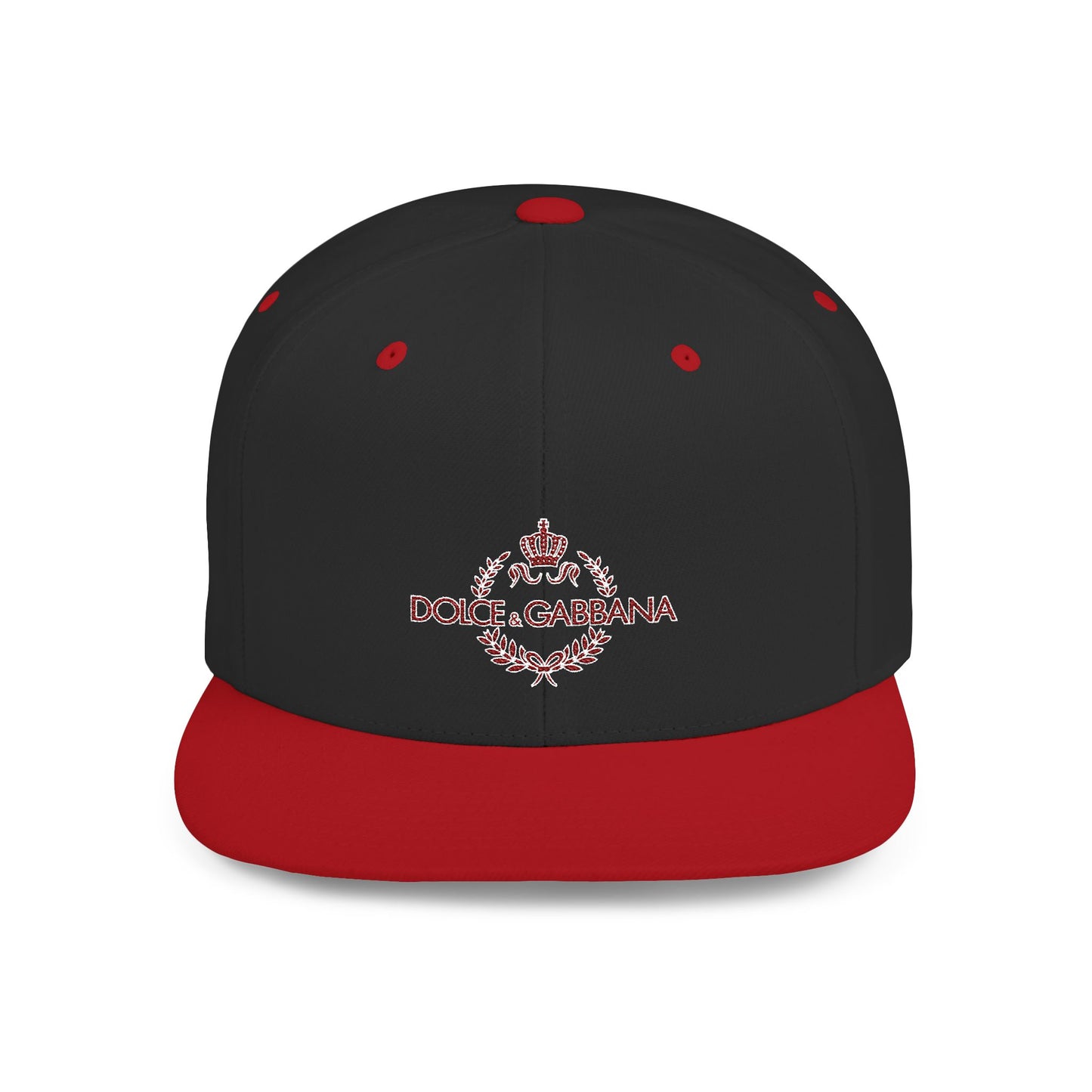 D&G Flat Bill Snapback – Lightweight, Custom Fit, Premium Quality