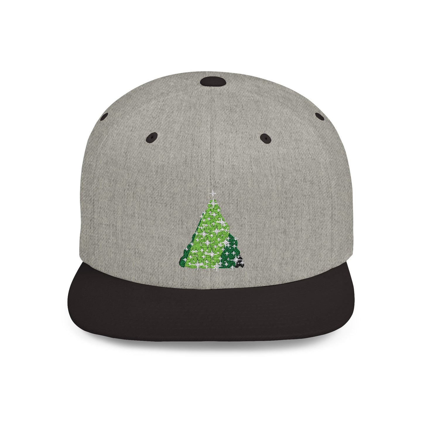 Christmas Tree Oh Christmas Tree Flat Bill Snapback – Lightweight, Custom Fit, Premium Quality