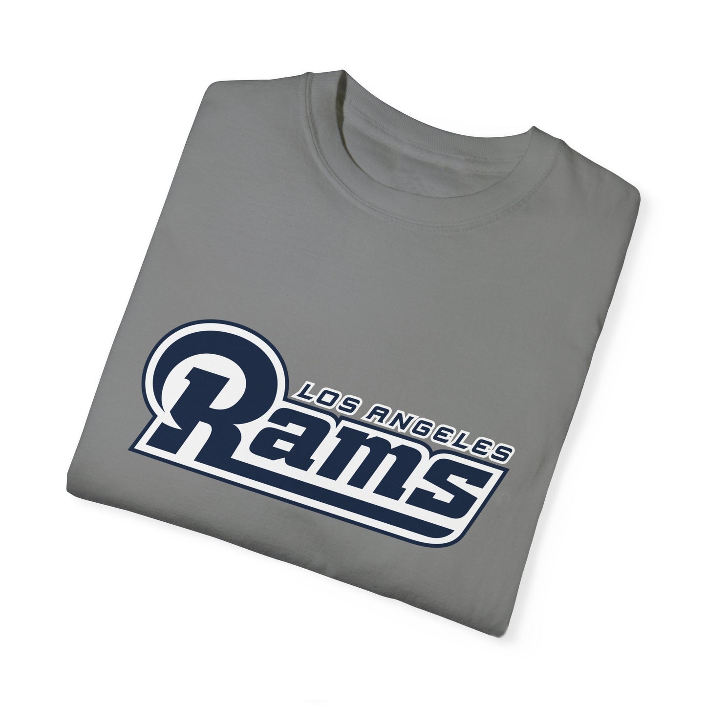 Los Angeles Rams Gear Garment-Dyed T-Shirt – Premium Cotton Tee for Customization