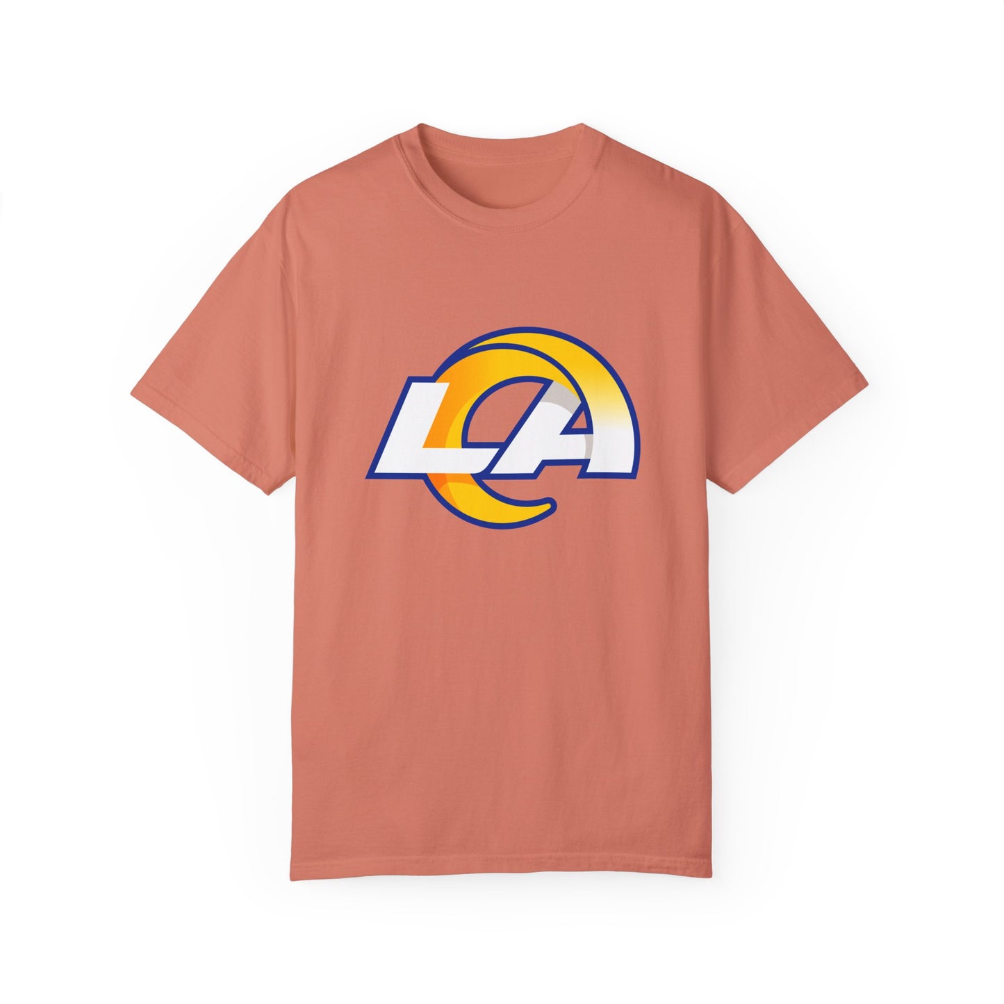 Los Angeles Rams Merchandise Garment-Dyed T-Shirt – Premium Cotton Tee for Customization