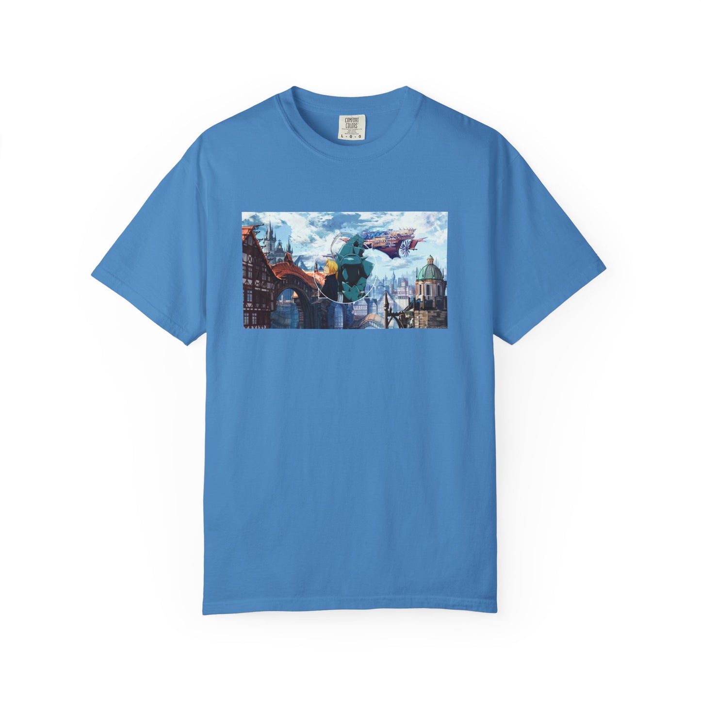 Fullmetal Alchemist Alphonse Elric Garment-Dyed T-Shirt – Premium Cotton Tee