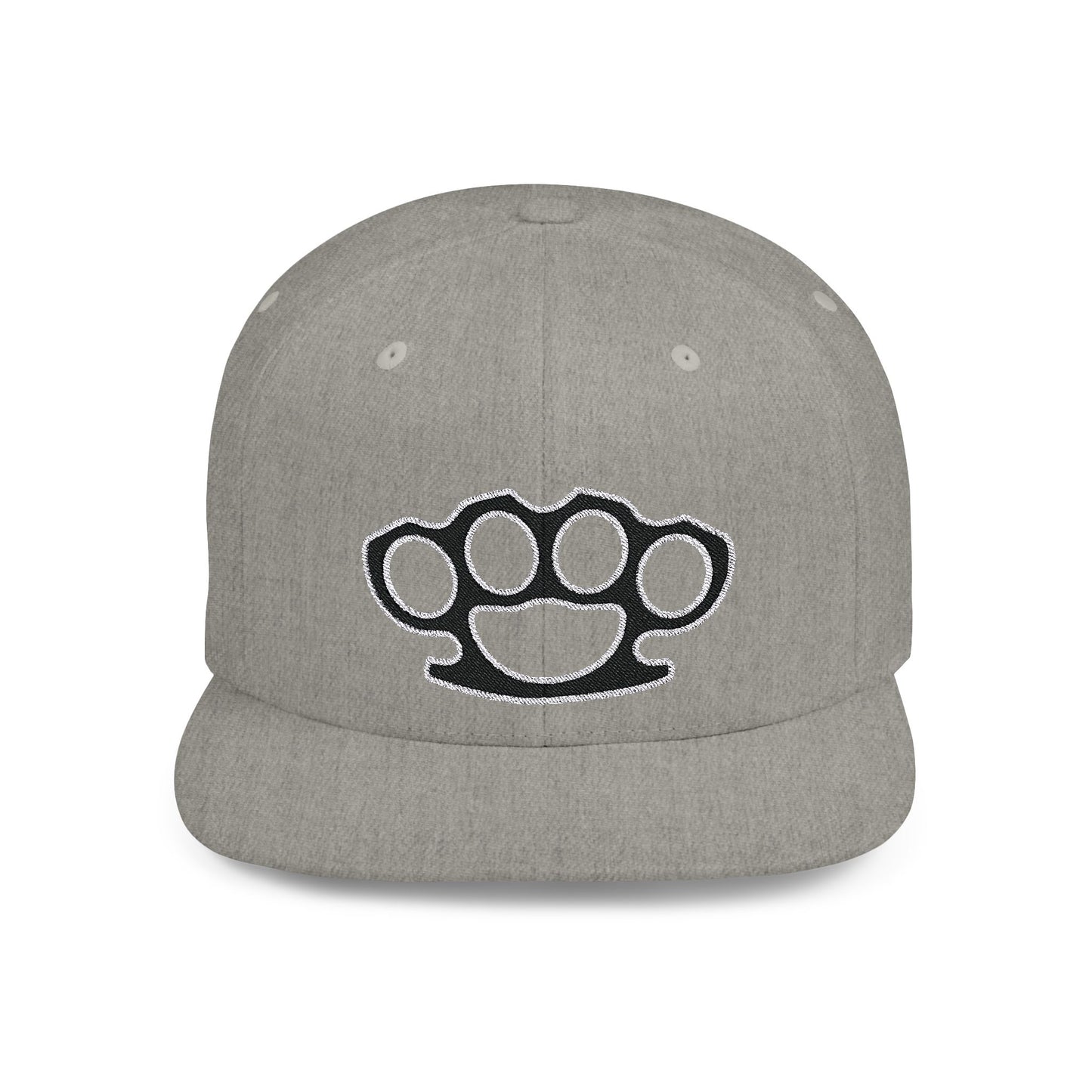 Brass Knuckles Flat Bill Snapback – Lightweight, Custom Fit, Premium Quality