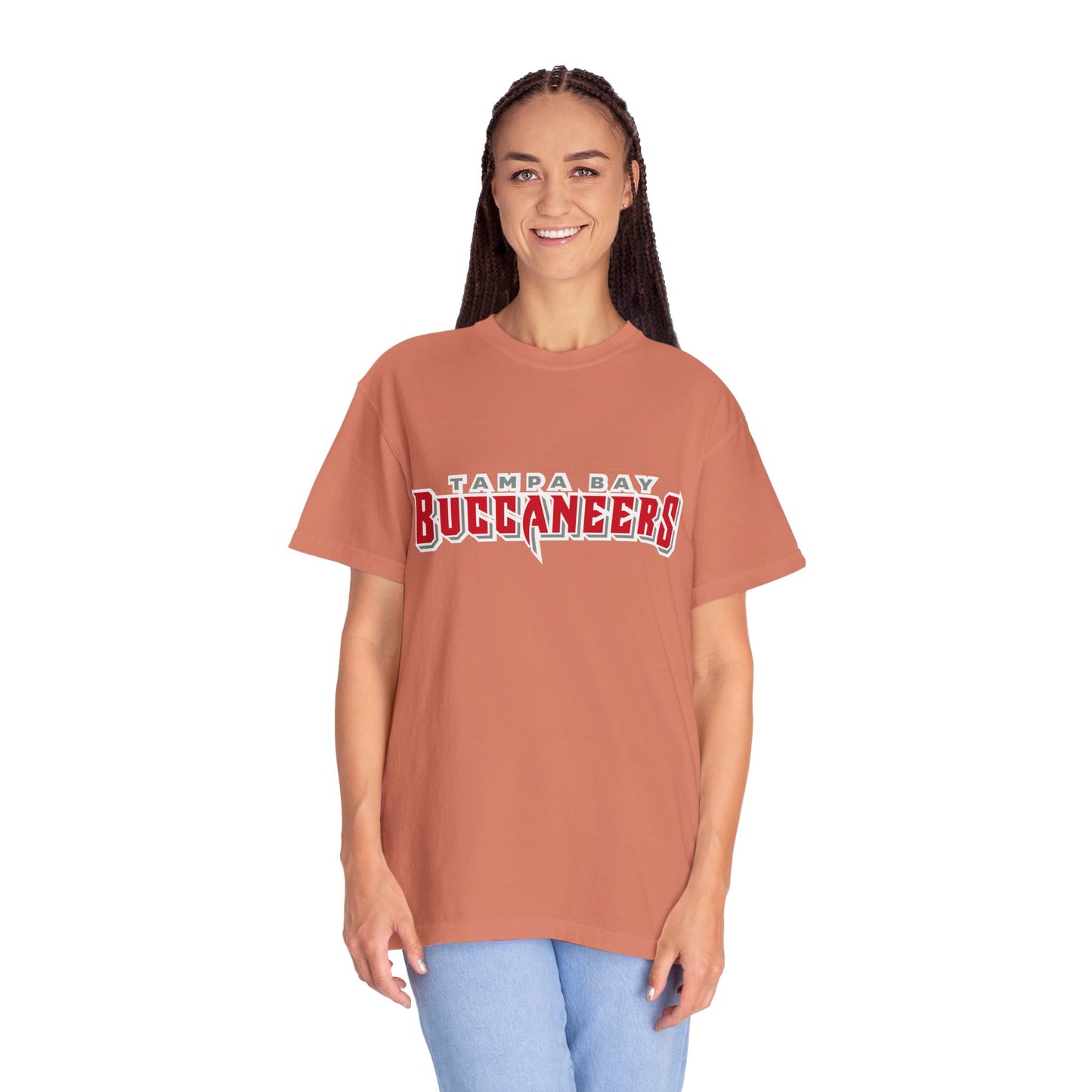 Tampa Bay Buccaneers Gear Garment-Dyed T-Shirt – Premium Cotton Tee for Customization