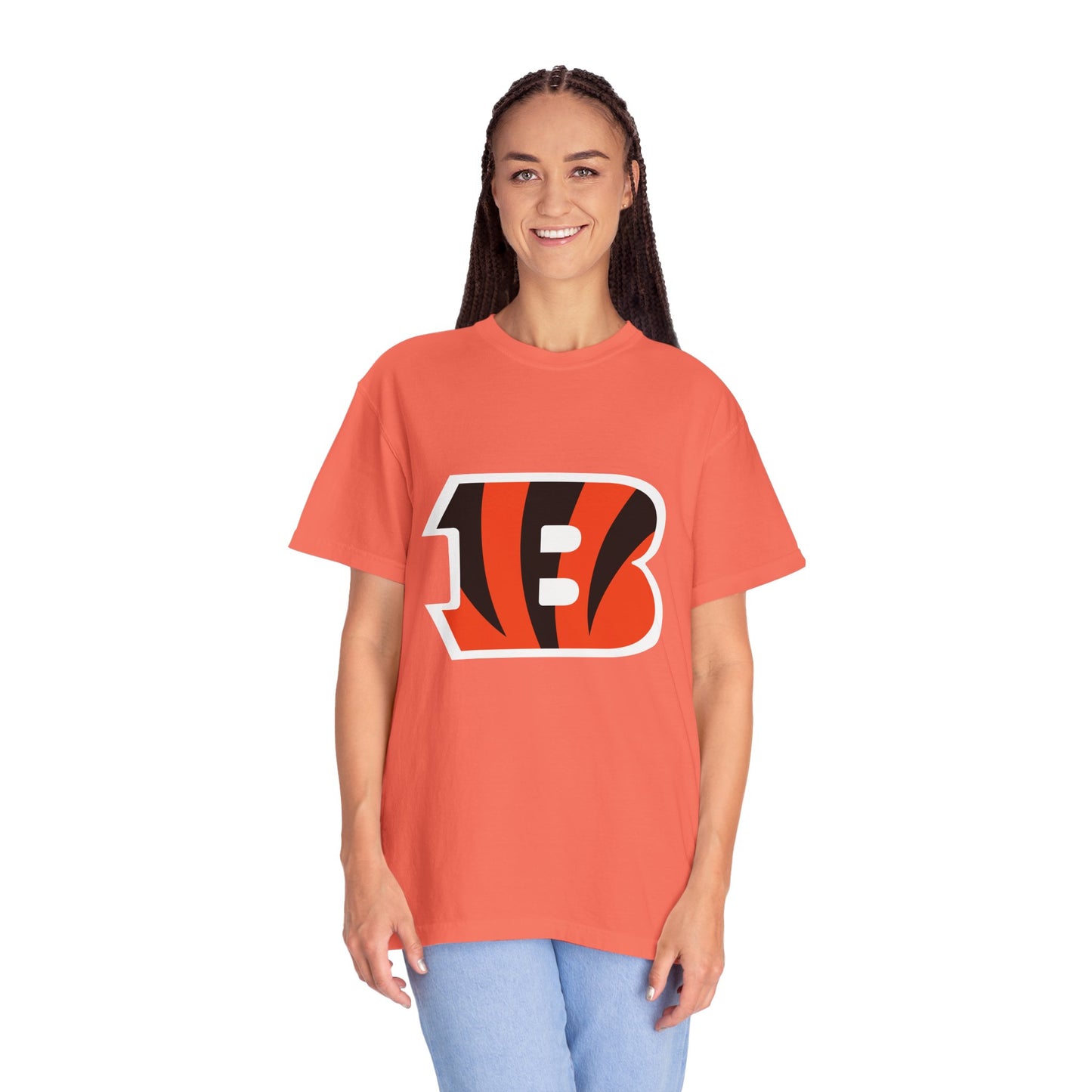 Cincinnati Bengals NFL Garment-Dyed T-Shirt – Premium Cotton Tee for Customization