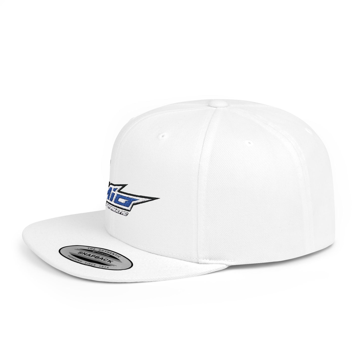 Mio Automatic Flat Bill Snapback – Lightweight, Custom Fit, Premium Quality