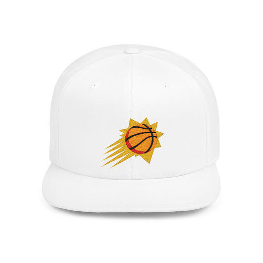 Phoenix Suns Thunder Flat Bill Snapback – Lightweight, Custom Fit, Premium Quality