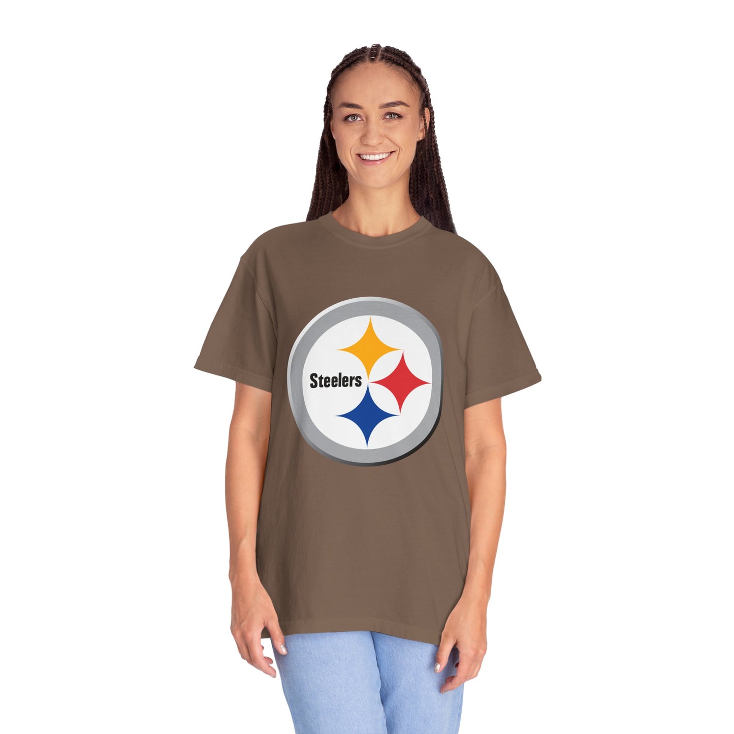 Pittsburgh Steelers Gear Garment-Dyed T-Shirt – Premium Cotton Tee for Customization