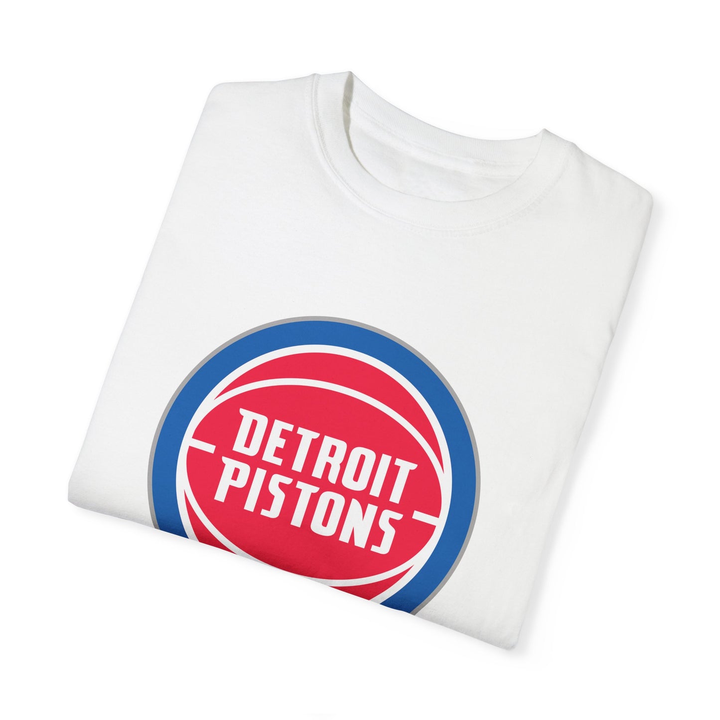 Detroit Pistons Built Different Garment-Dyed T-Shirt – Premium Cotton Tee for Customization