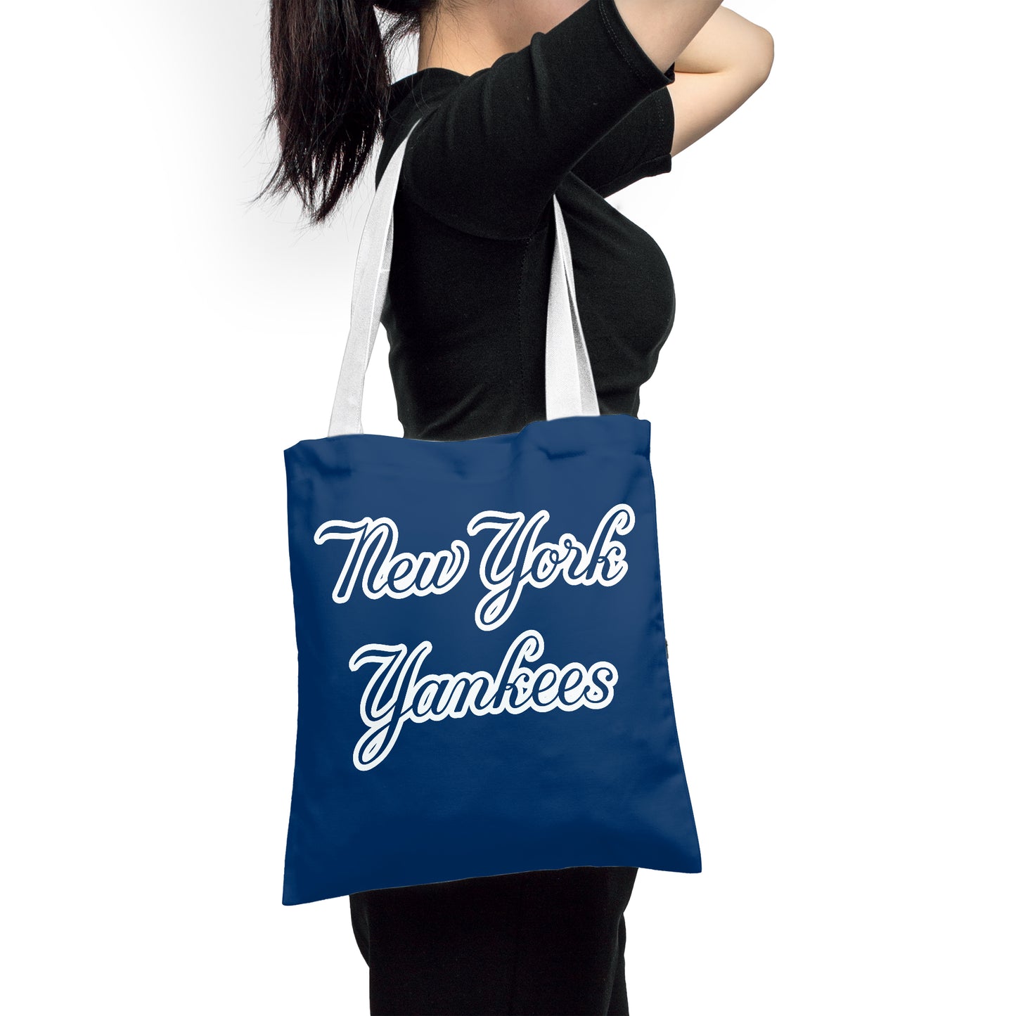 MLB New York Yankees Baseball World Polyester Canvas Tote Bag - Durable and Stylish