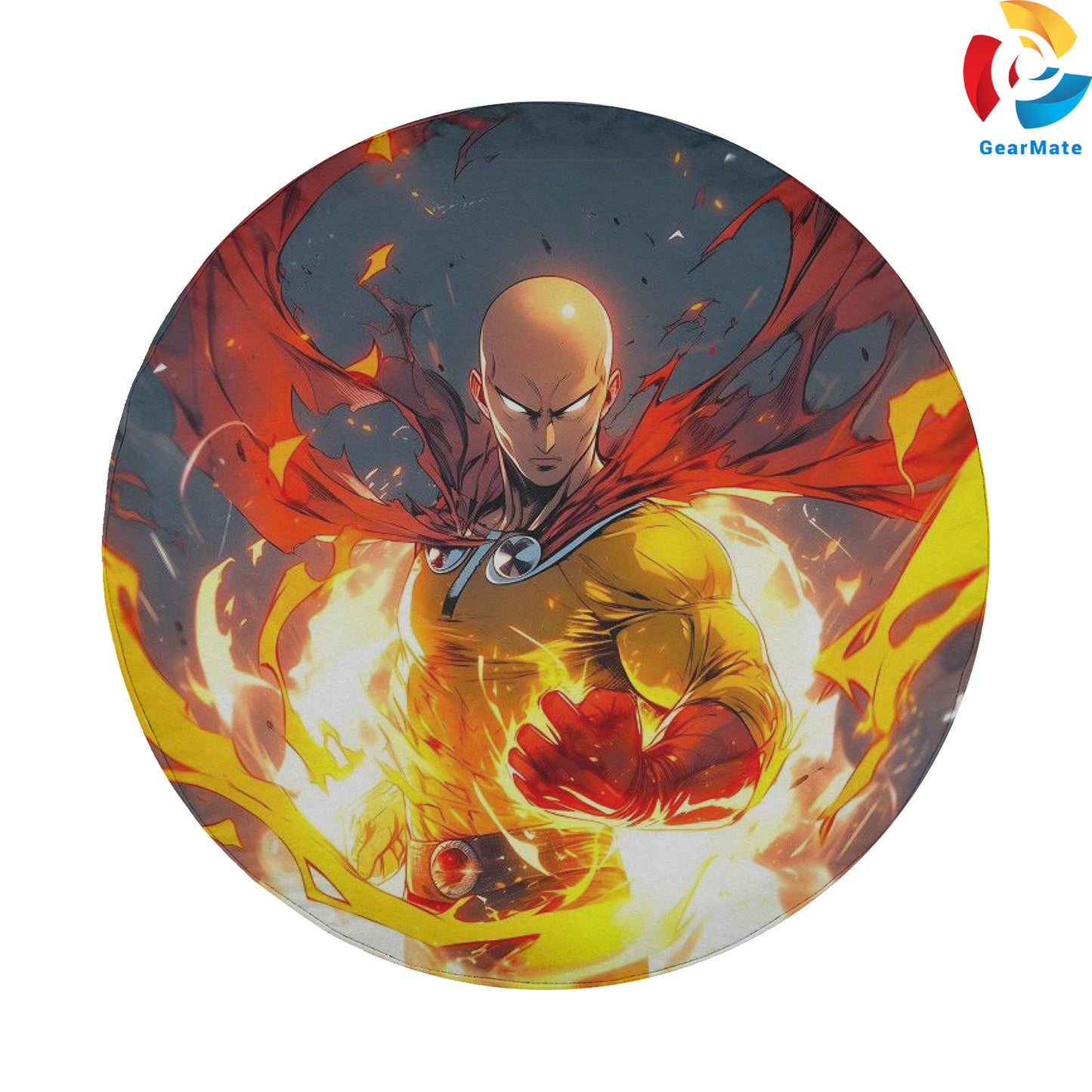 One Punch Man Hero Association Spare Tire Cover – Premium Waterproof UV-Resistant Protector