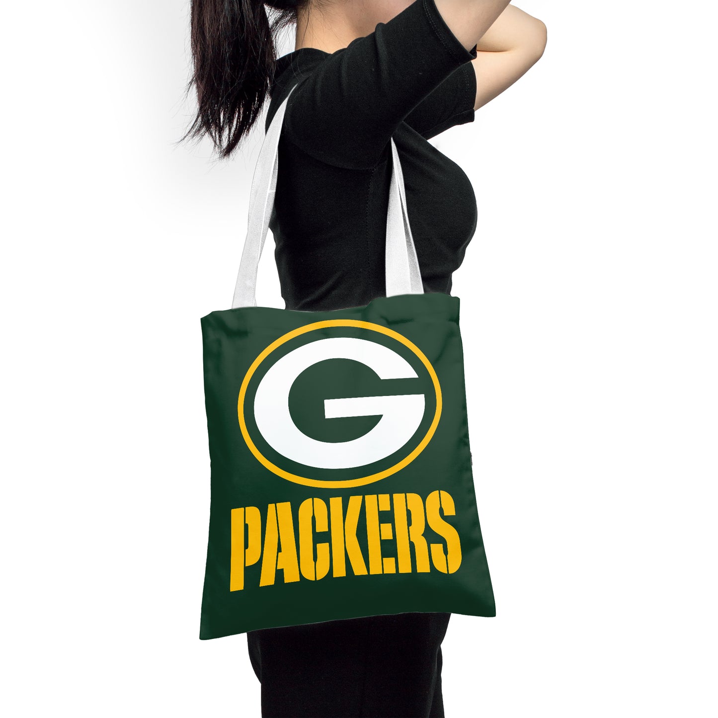 Green Bay Packers NFL Fans Polyester Canvas Tote Bag – Durable and Stylish