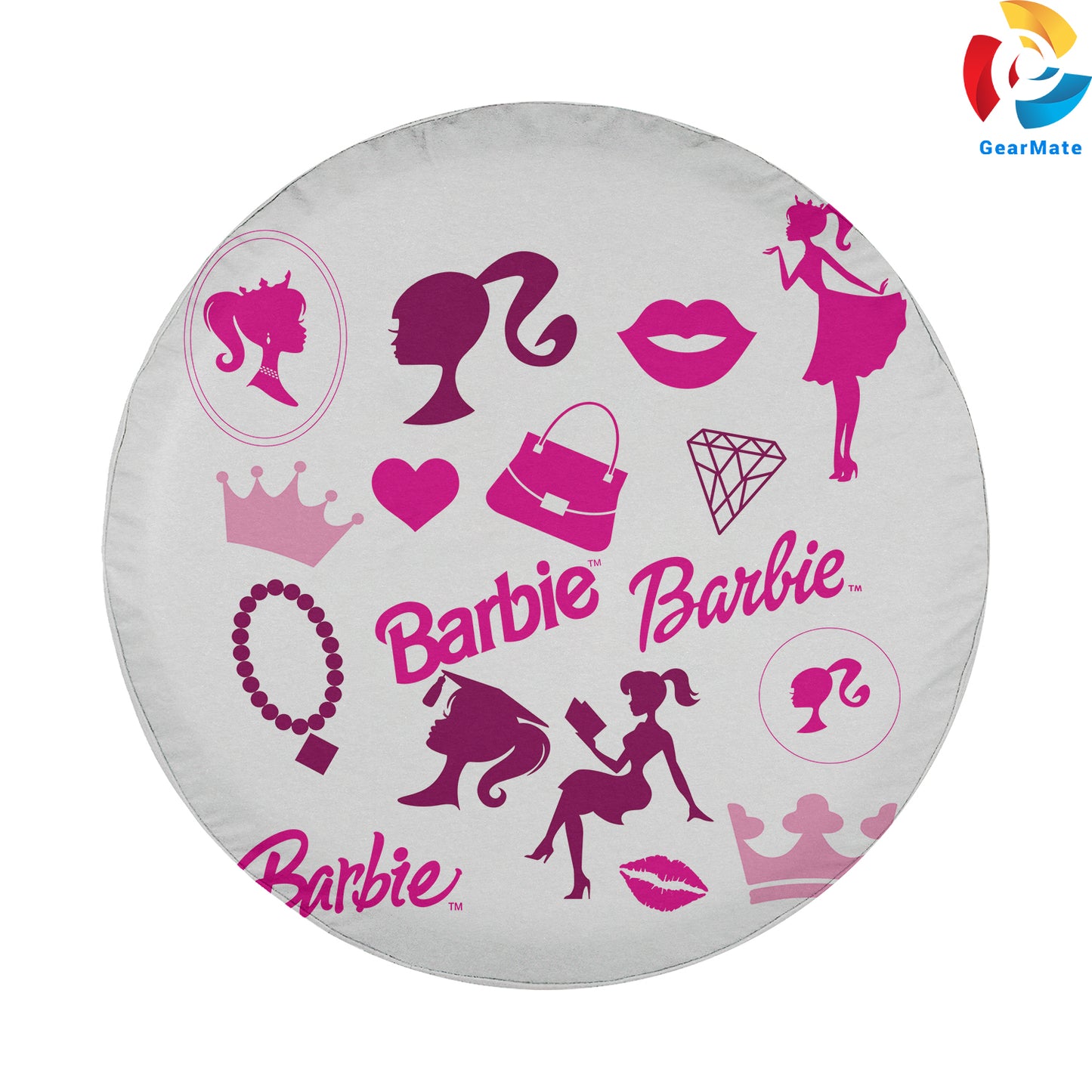 Barboie Dolls Ball Spare Tire Cover – Premium Waterproof UV Resistant Protector