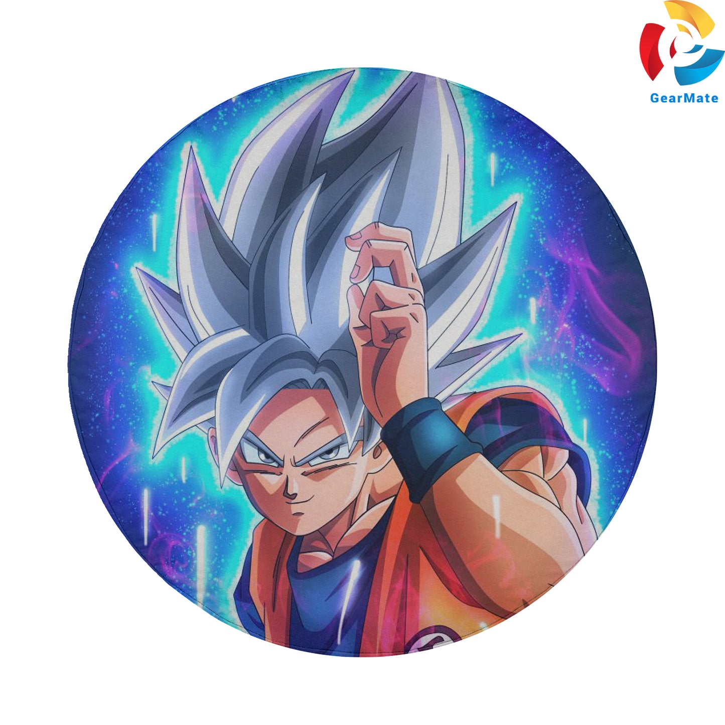 Dragon Ball Goku Super Saiyan Spare Tire Cover – Premium Waterproof UV-Resistant Protector