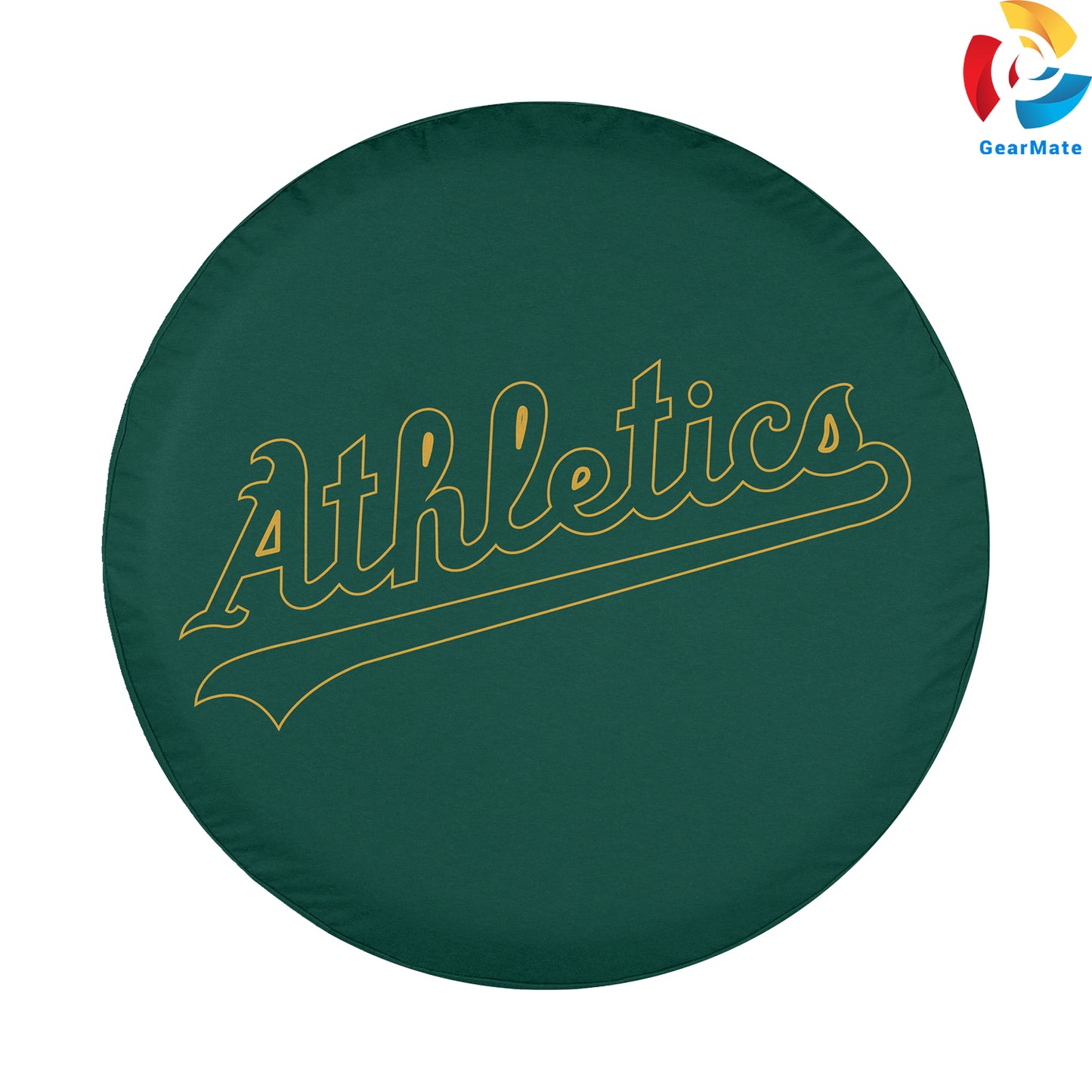 Oakland Athletics MLB Spare Tire Cover – Premium Waterproof UV-Resistant Protector