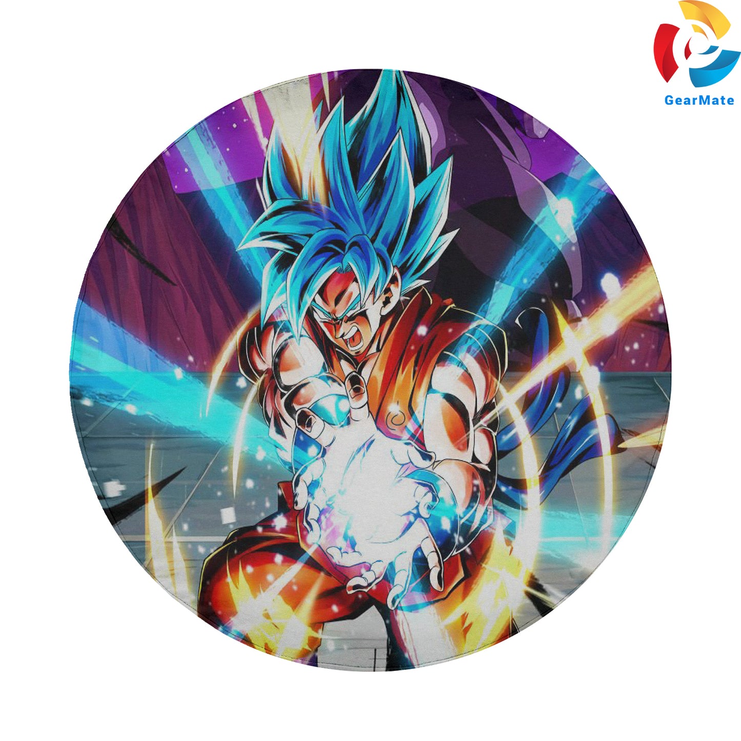 Super Saiyan God Goku Spare Tire Cover – Premium Waterproof UV-Resistant Protector