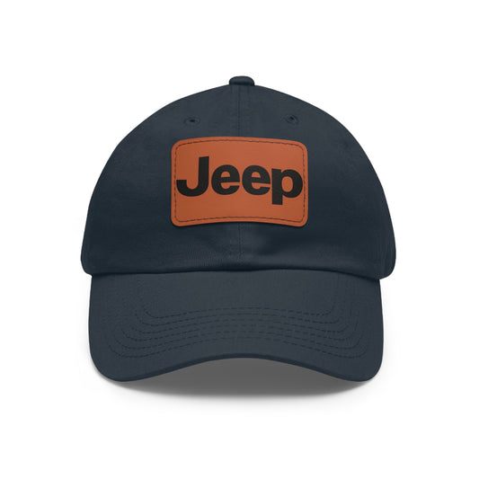 Dad Leather Patch Hat Jeep – Timeless Style, Perfect Fit