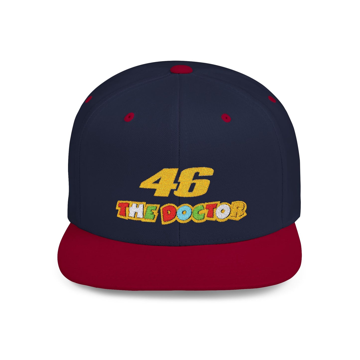 46 The Doctor Flat Bill Snapback – Lightweight, Custom Fit, Premium Quality