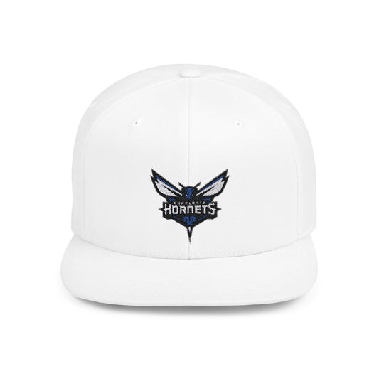 Charlotte  Hornets Flat Bill Snapback – Lightweight, Custom Fit, Premium Quality