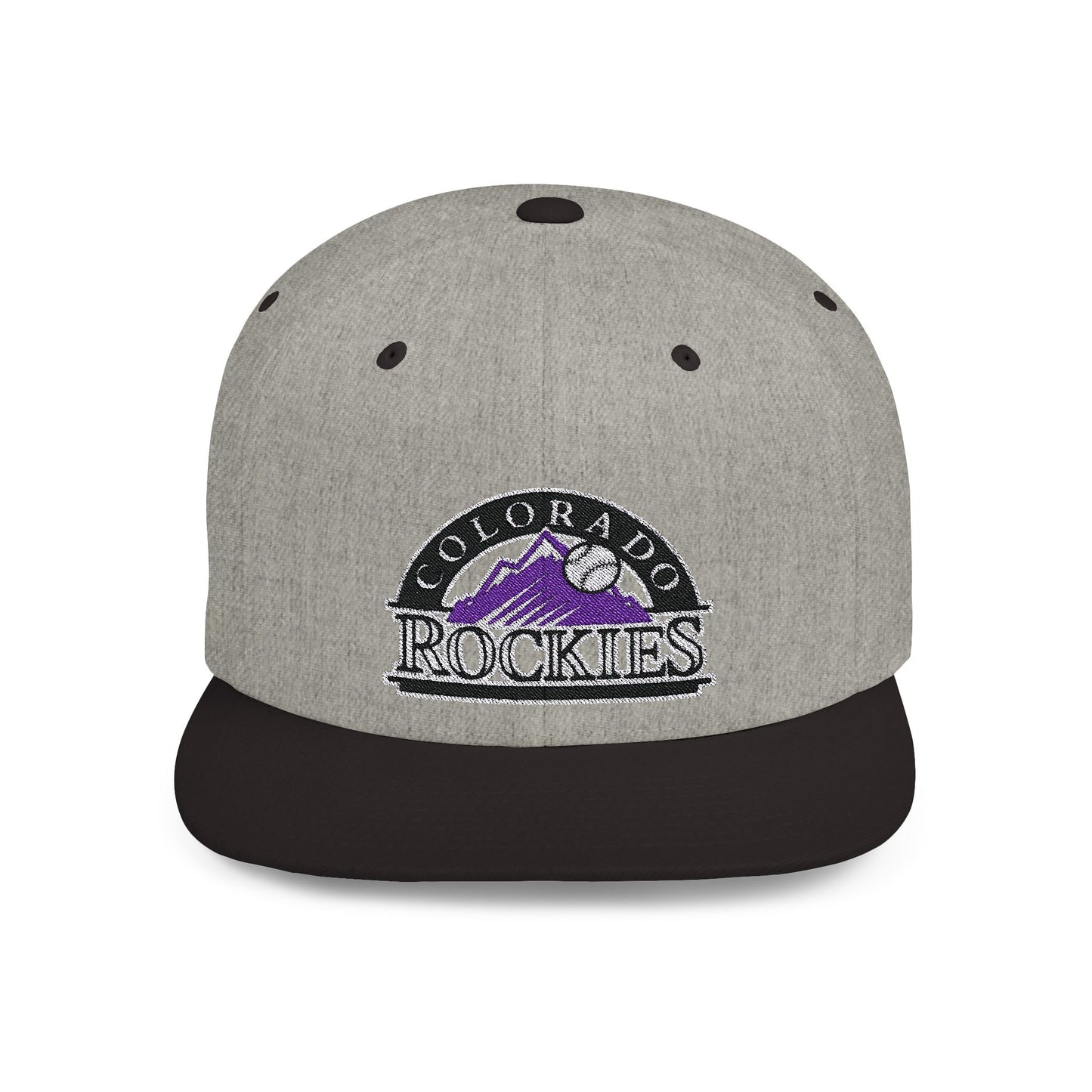 Colorado Rockies Flat Bill Snapback – Lightweight, Custom Fit, Premium Quality