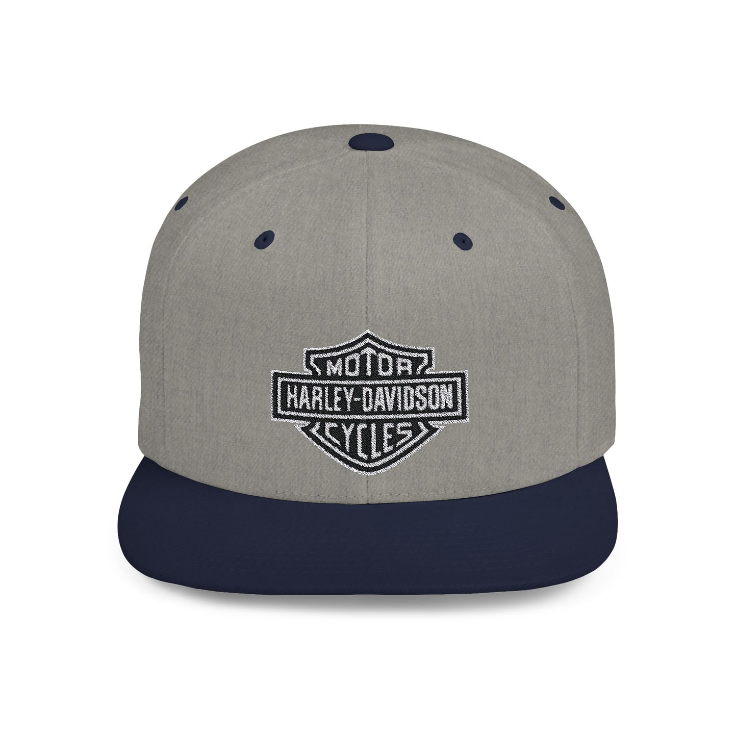 Harley Davidson Flat Bill Snapback – Lightweight, Custom Fit, Premium Quality