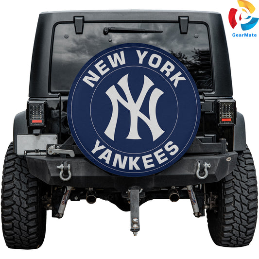 New York Yankees MLB Game Season Spare Tire Cover – Premium Waterproof UV-Resistant Protector