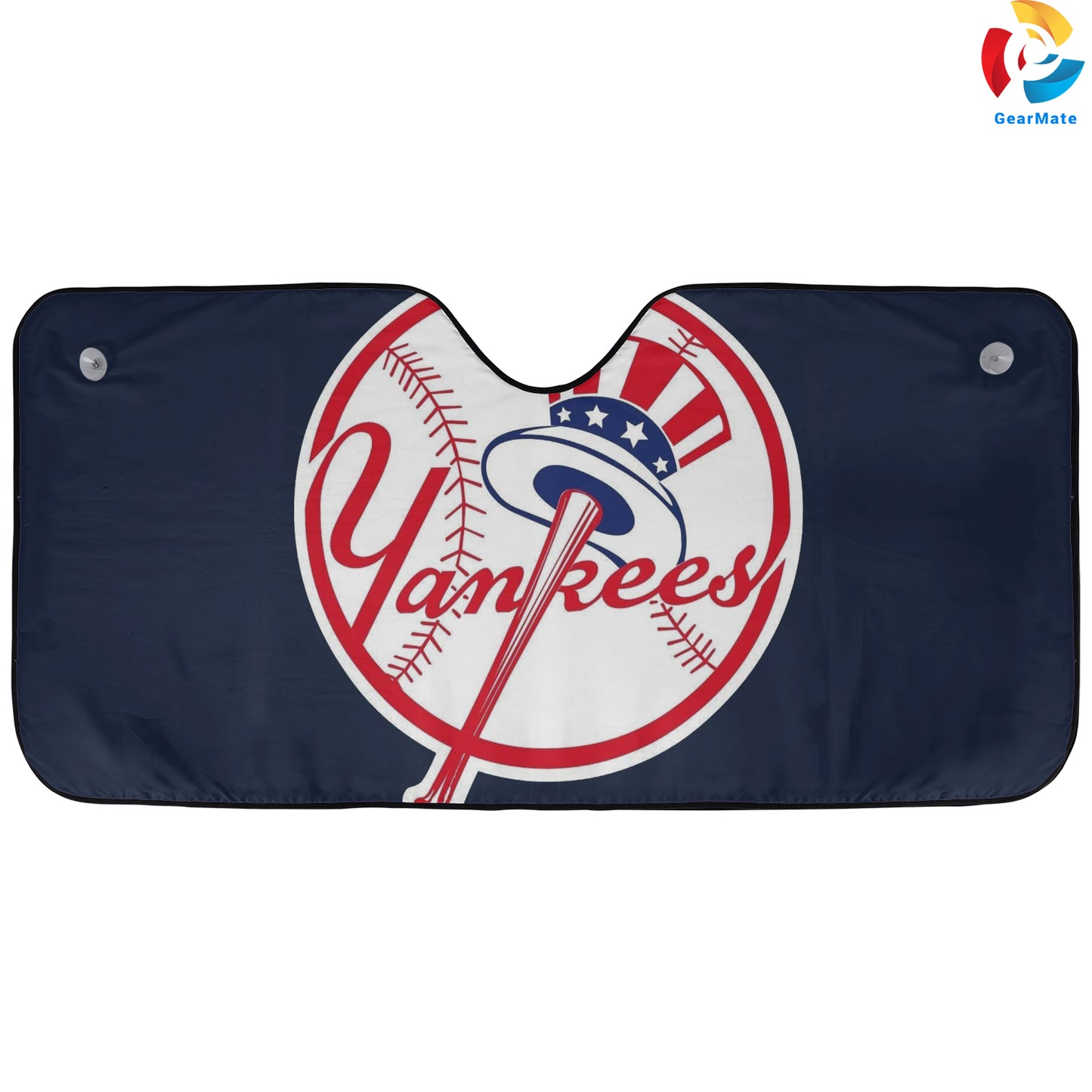 New York Yankees Baseball Best Team Reflective Car Sunshade – Premium Heat & UV Protection, Universal Fit