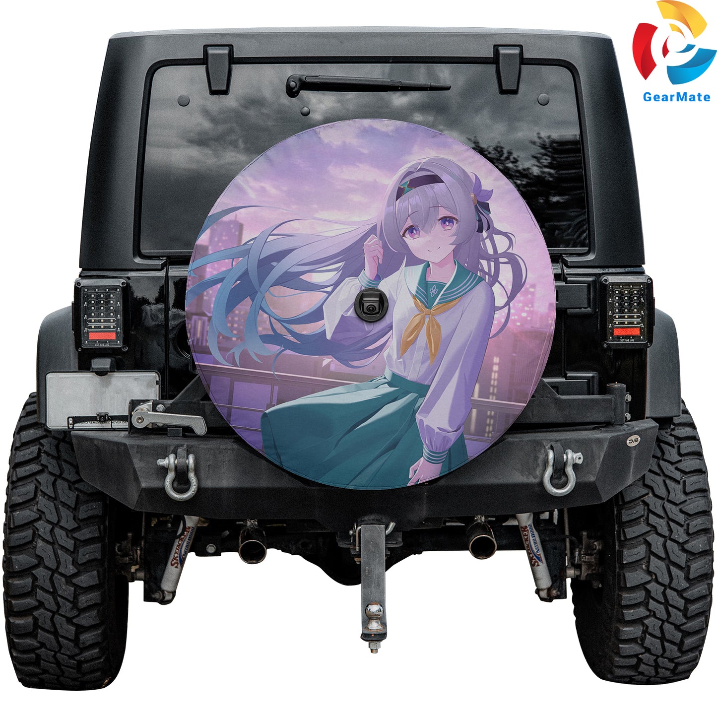 Firefly Honkai Star Rail Anime Spare Tire Cover – Premium Waterproof UV Resistant Protector
